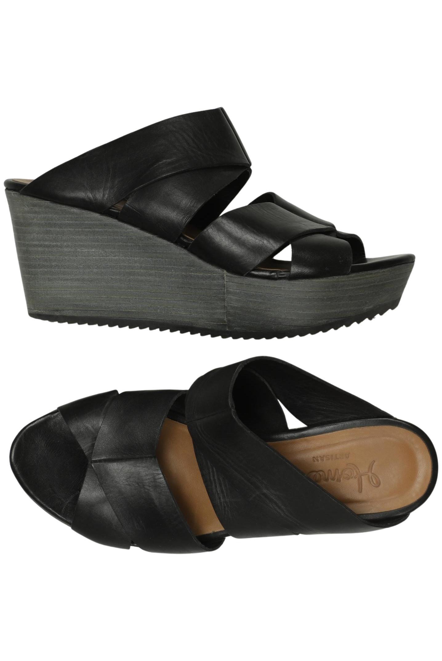 

Homers Damen Sandale, schwarz, Gr. 38