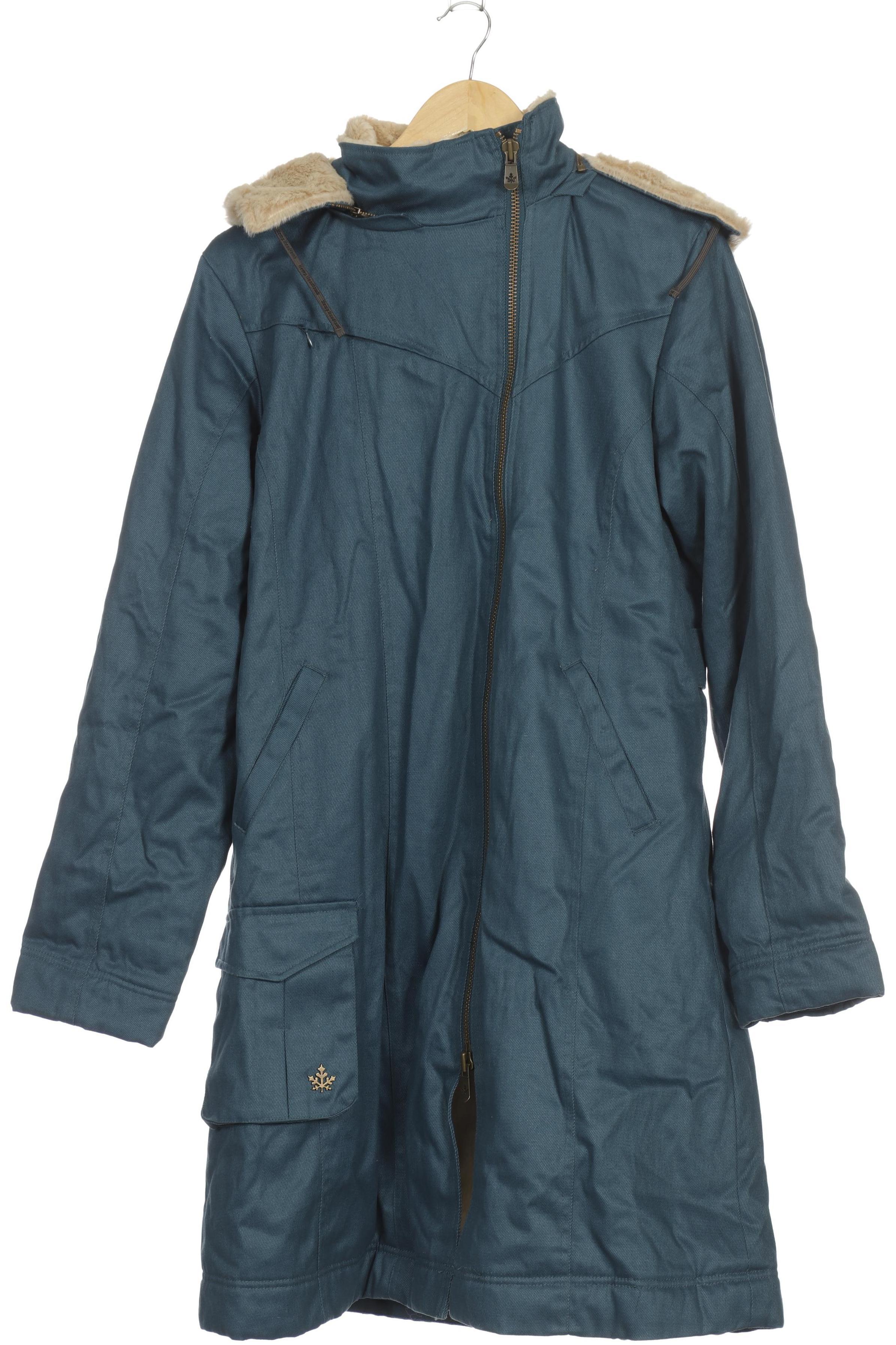 

Hoodlamb Damen Mantel, blau, Gr.