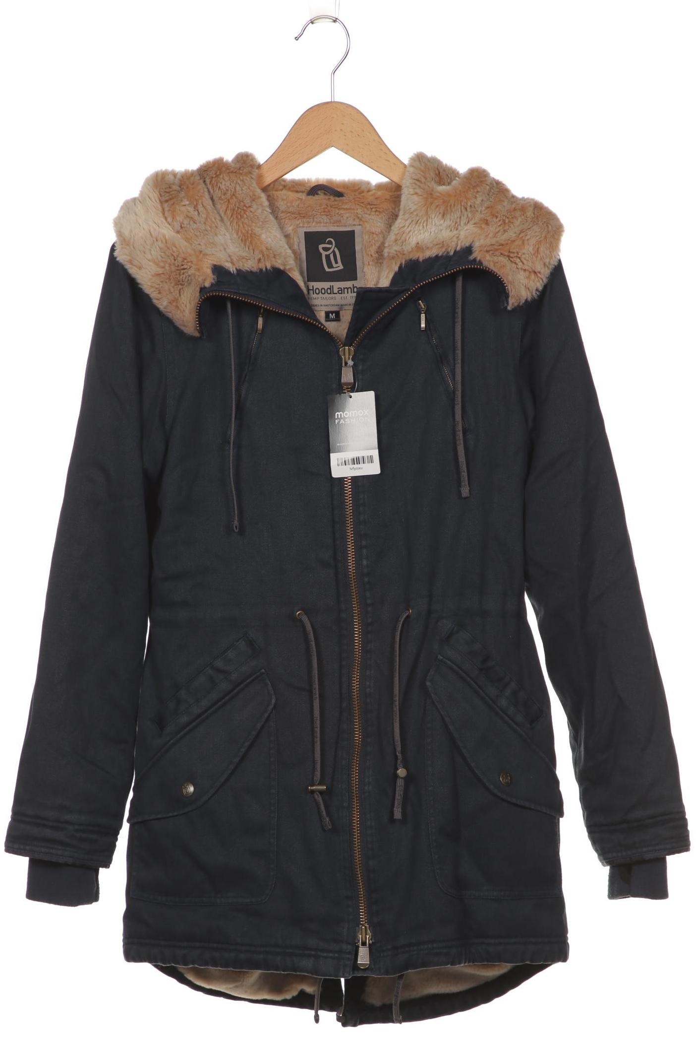 

Hoodlamb Damen Mantel, marineblau, Gr. 38