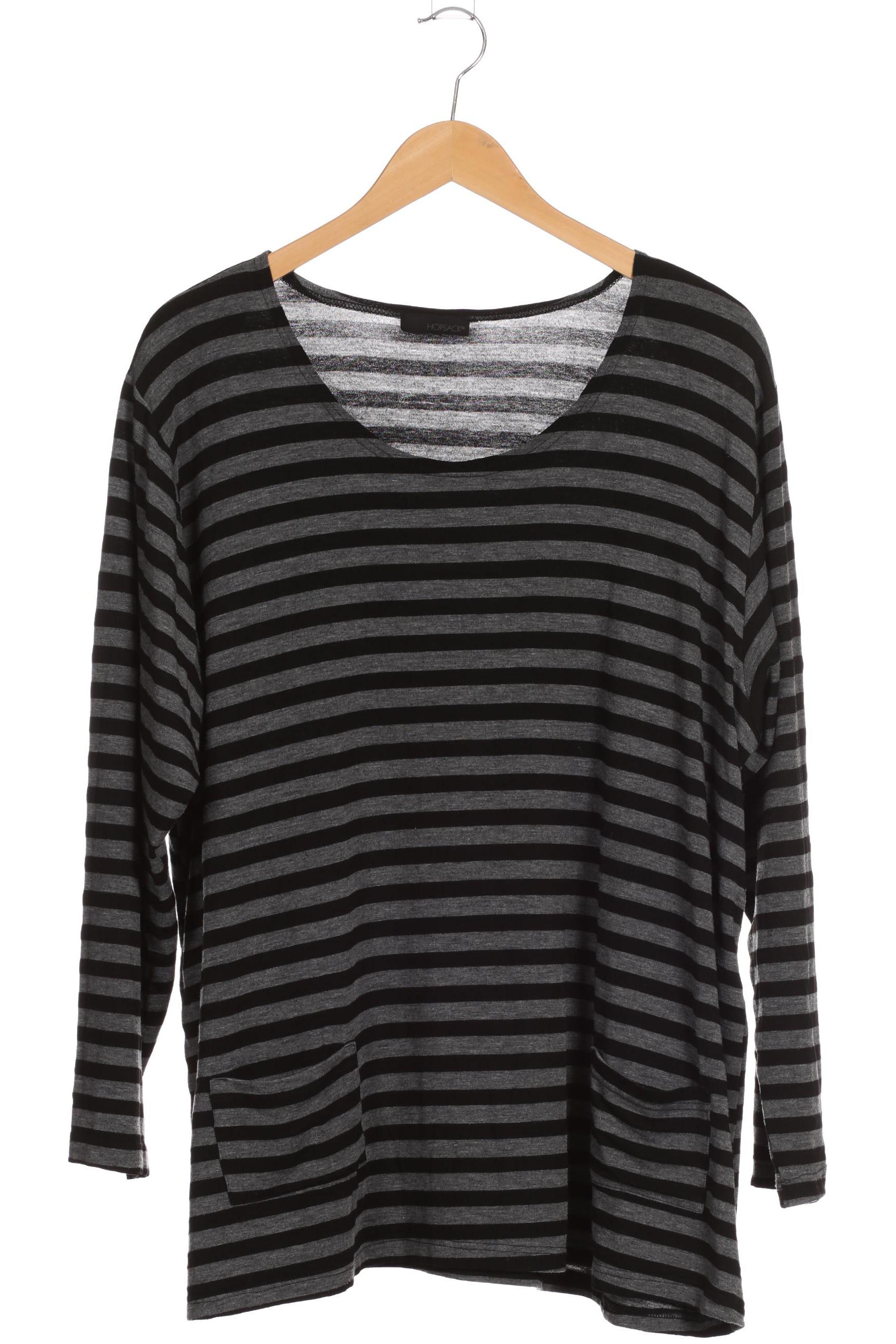 

Hopsack Damen Langarmshirt, grau, Gr. 46