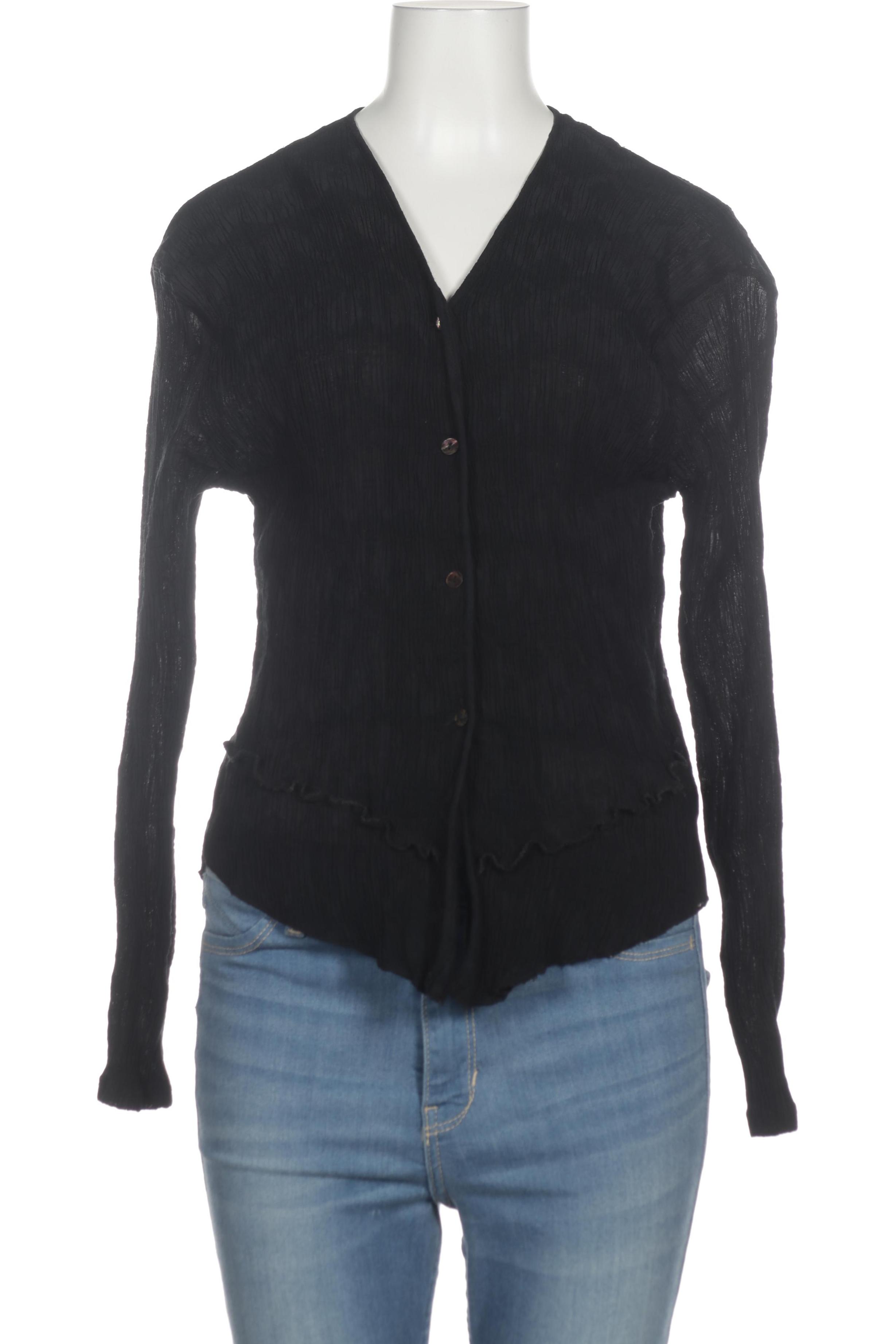 

Hopsack Damen Strickjacke, schwarz, Gr. 34