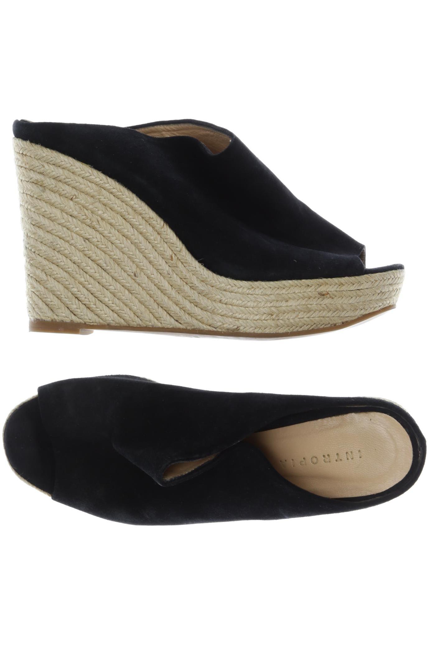 

Hoss Intropia Damen Sandale, schwarz, Gr. 39