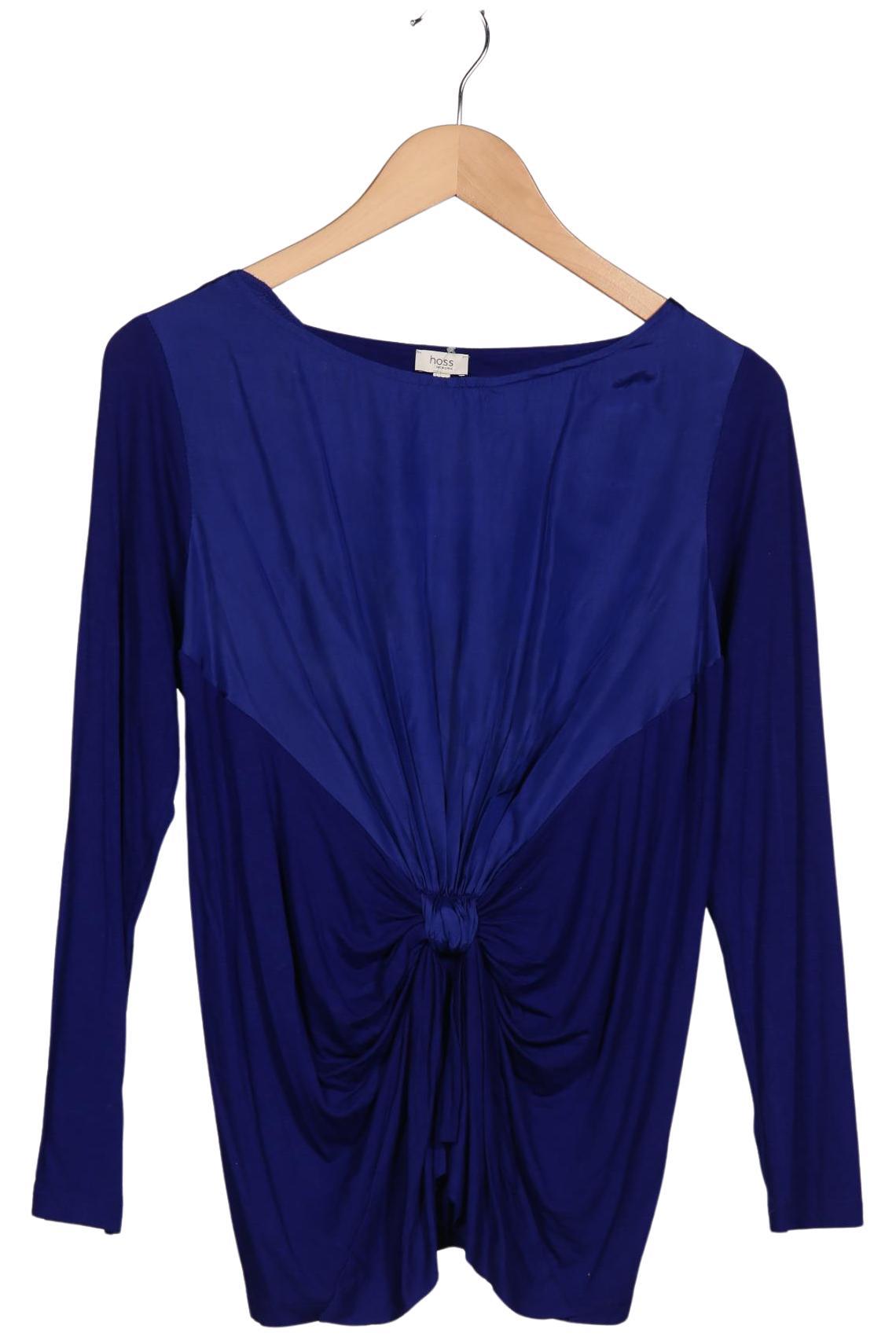 

Hoss Intropia Damen Langarmshirt, blau, Gr. 44