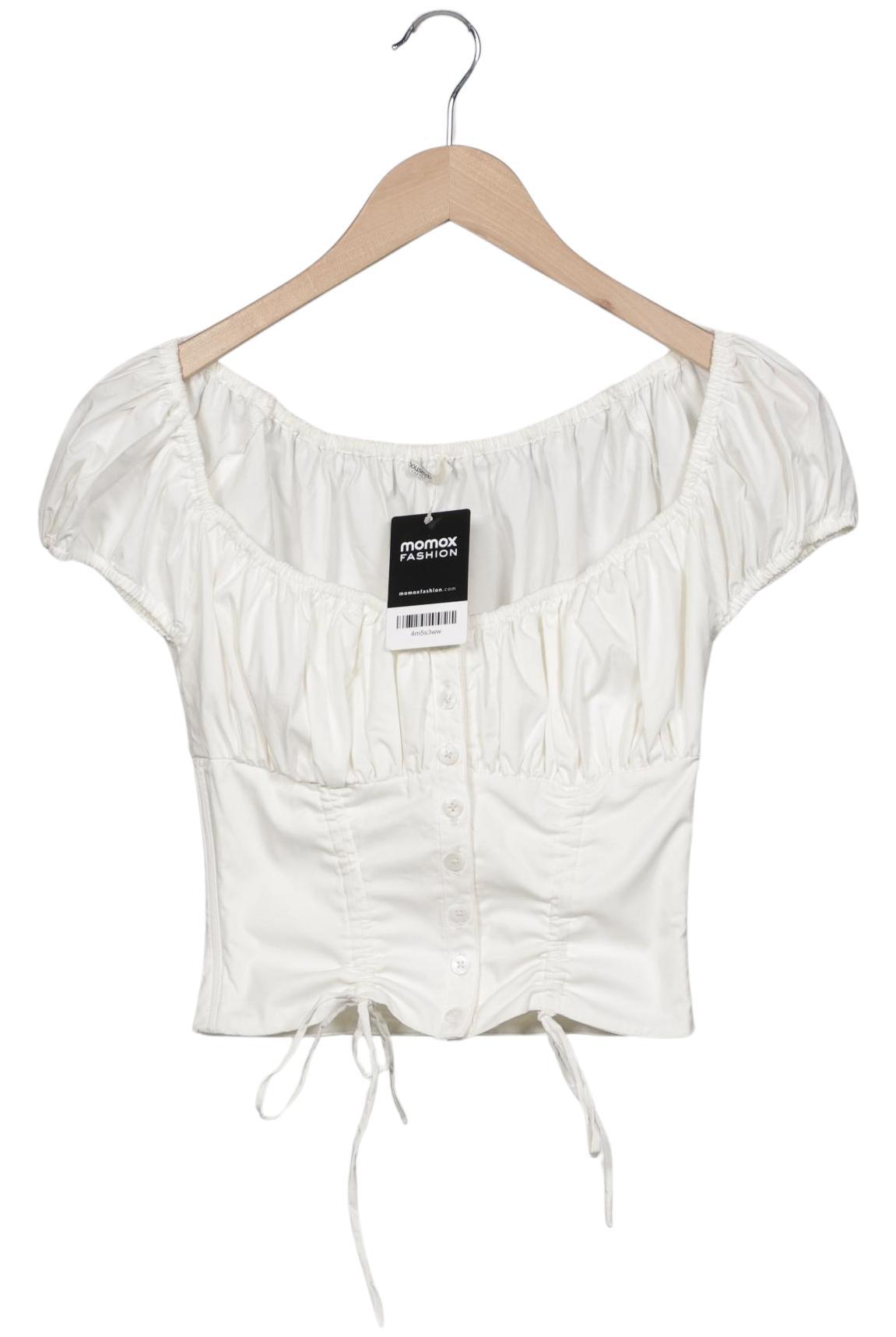 

House of cb Damen Bluse, weiß, Gr. 34