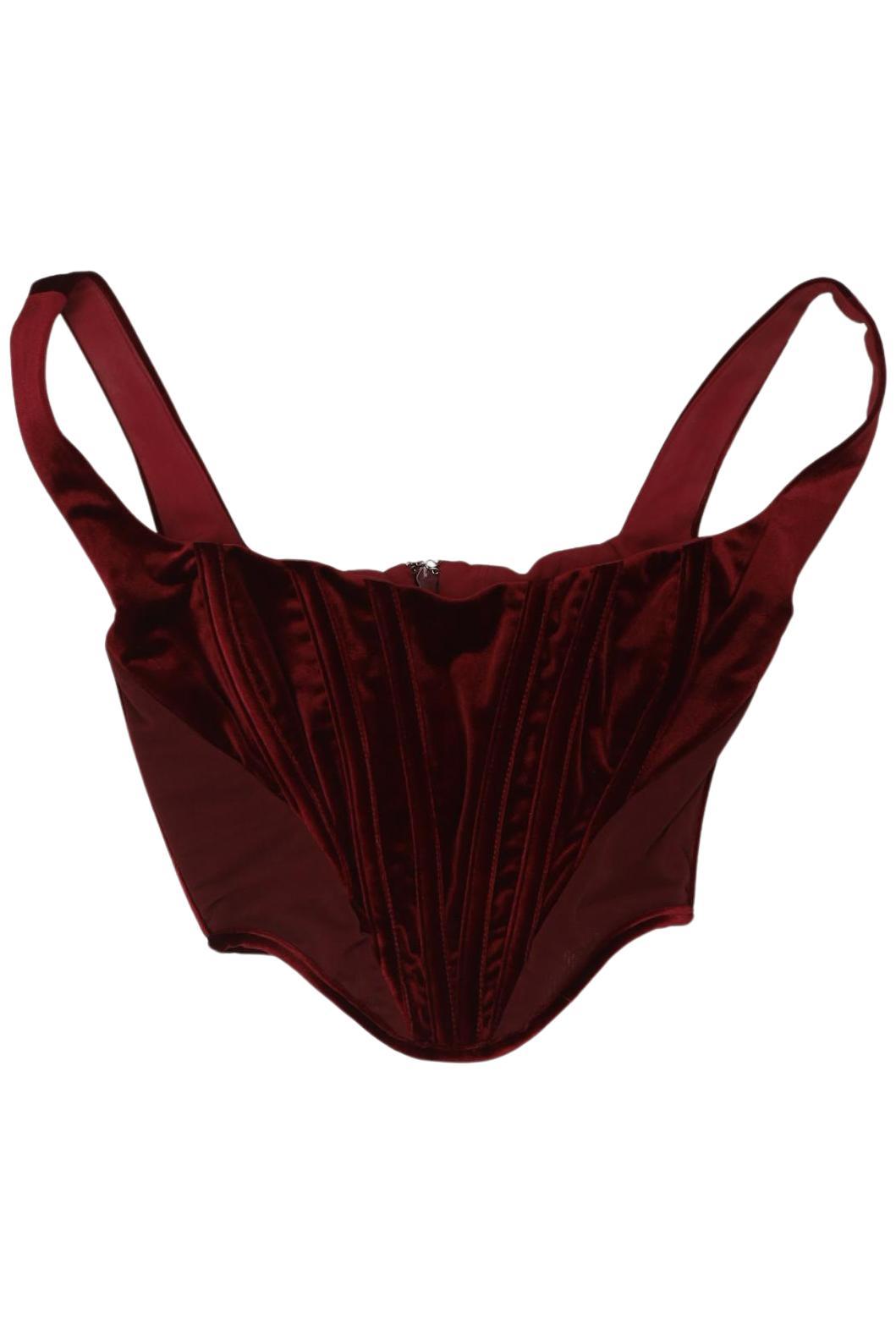 

House of cb Damen Top, rot, Gr. 34