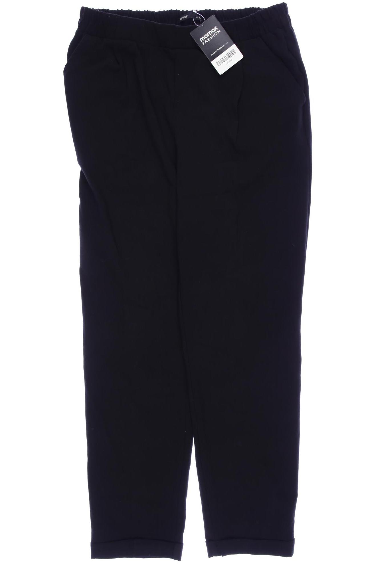 

House of cb Damen Stoffhose, schwarz, Gr. 0