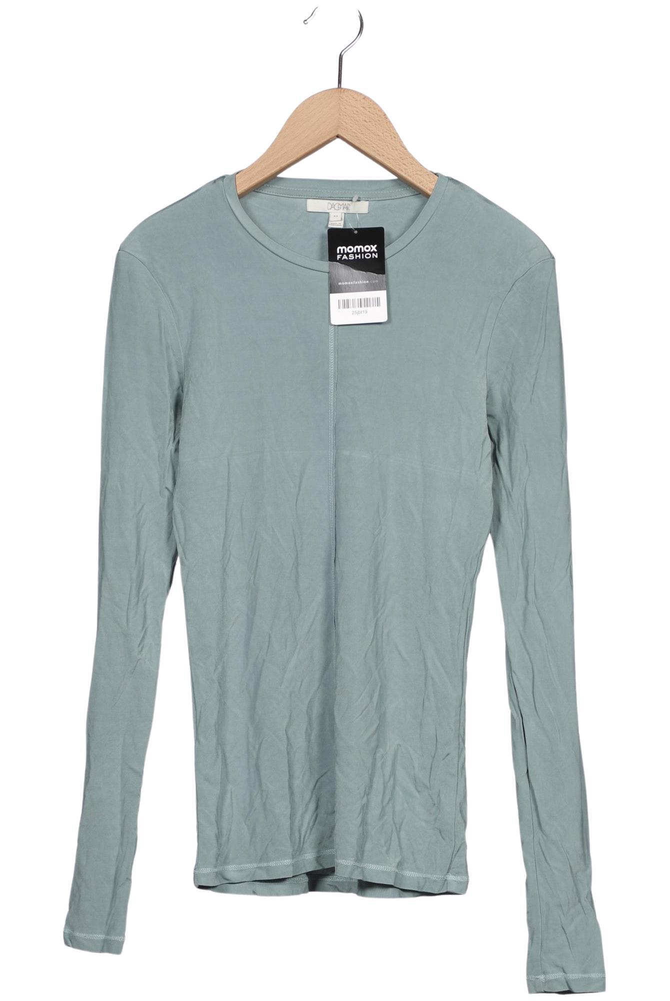 

house of dagmar Damen Langarmshirt, türkis, Gr. 34