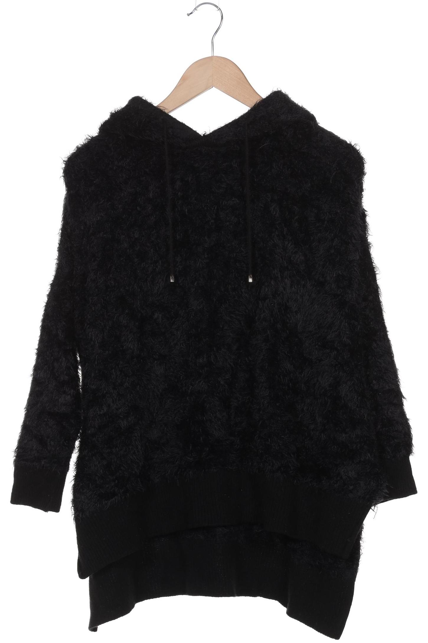 

house of dagmar Damen Kapuzenpullover, schwarz, Gr. 36