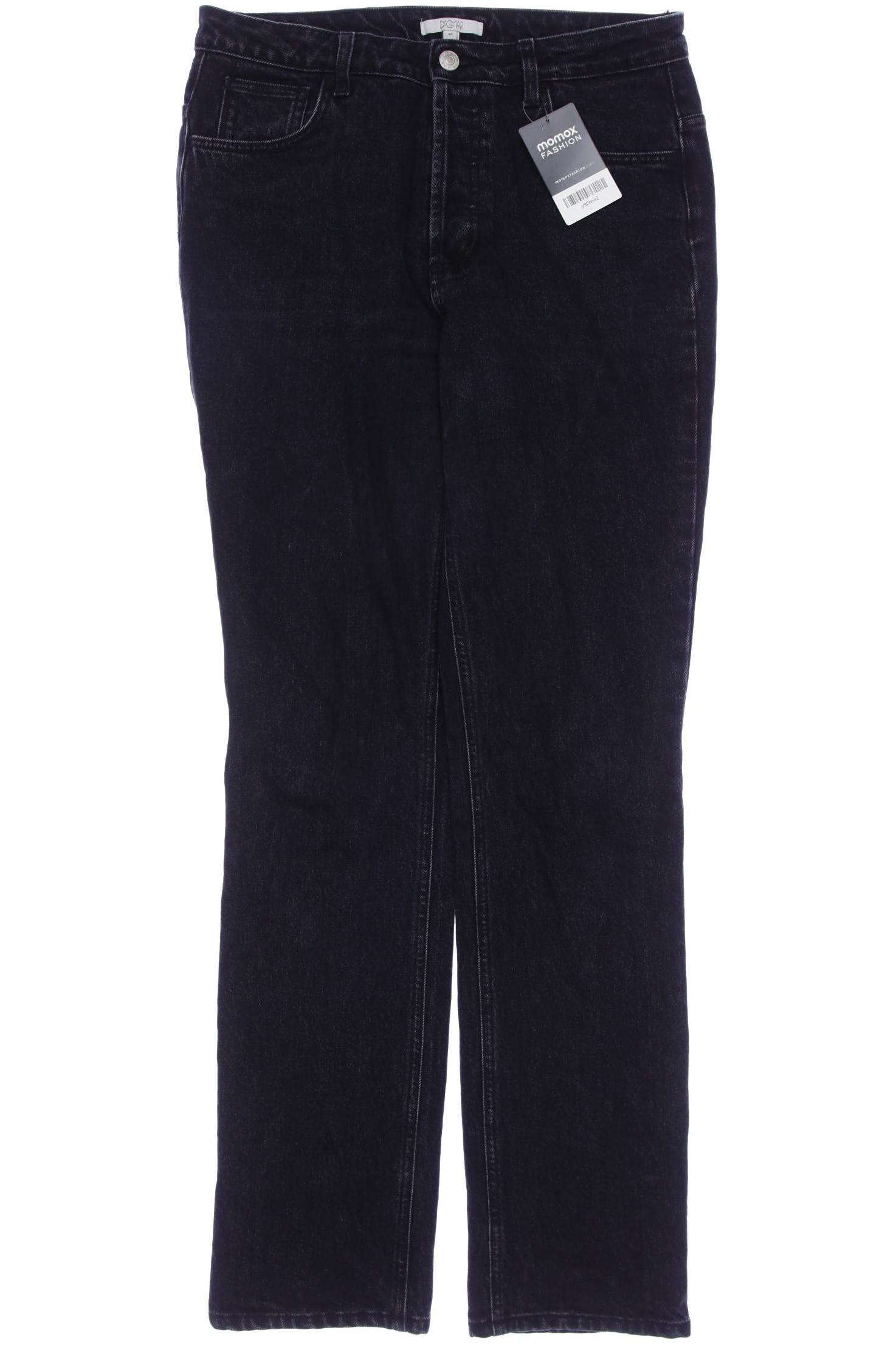 

house of dagmar Damen Jeans, schwarz, Gr. 38