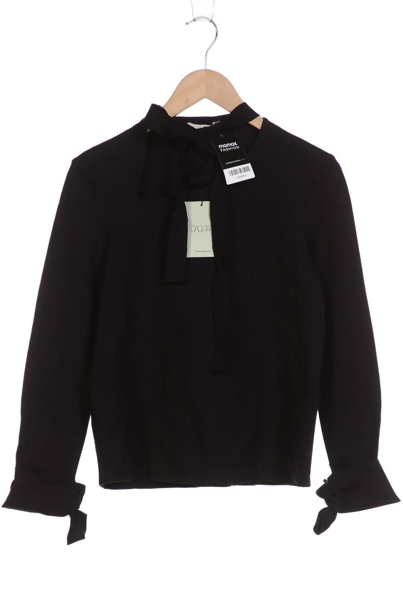 

house of dagmar Damen Langarmshirt, schwarz, Gr. 38