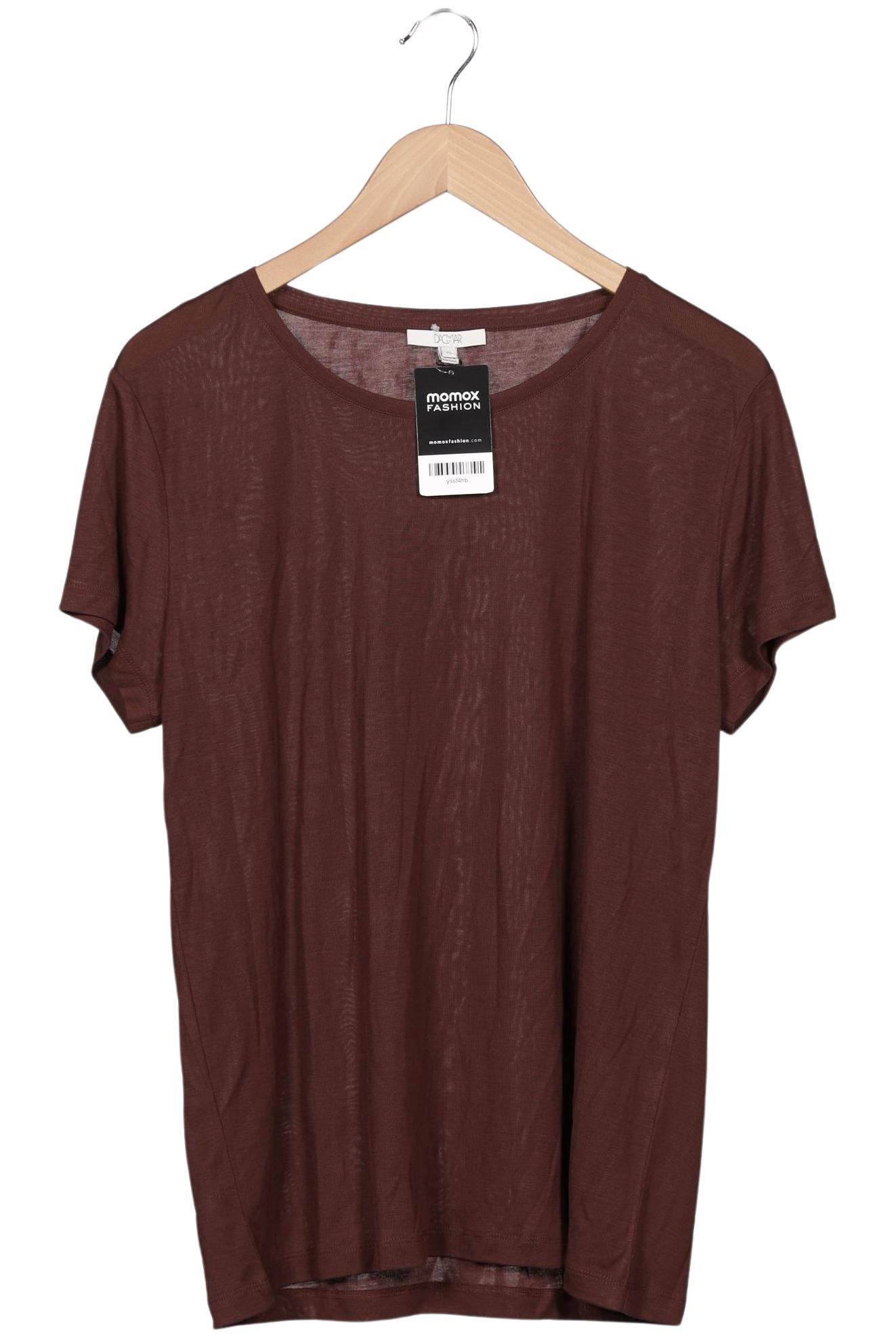 

house of dagmar Damen T-Shirt, braun, Gr. 44