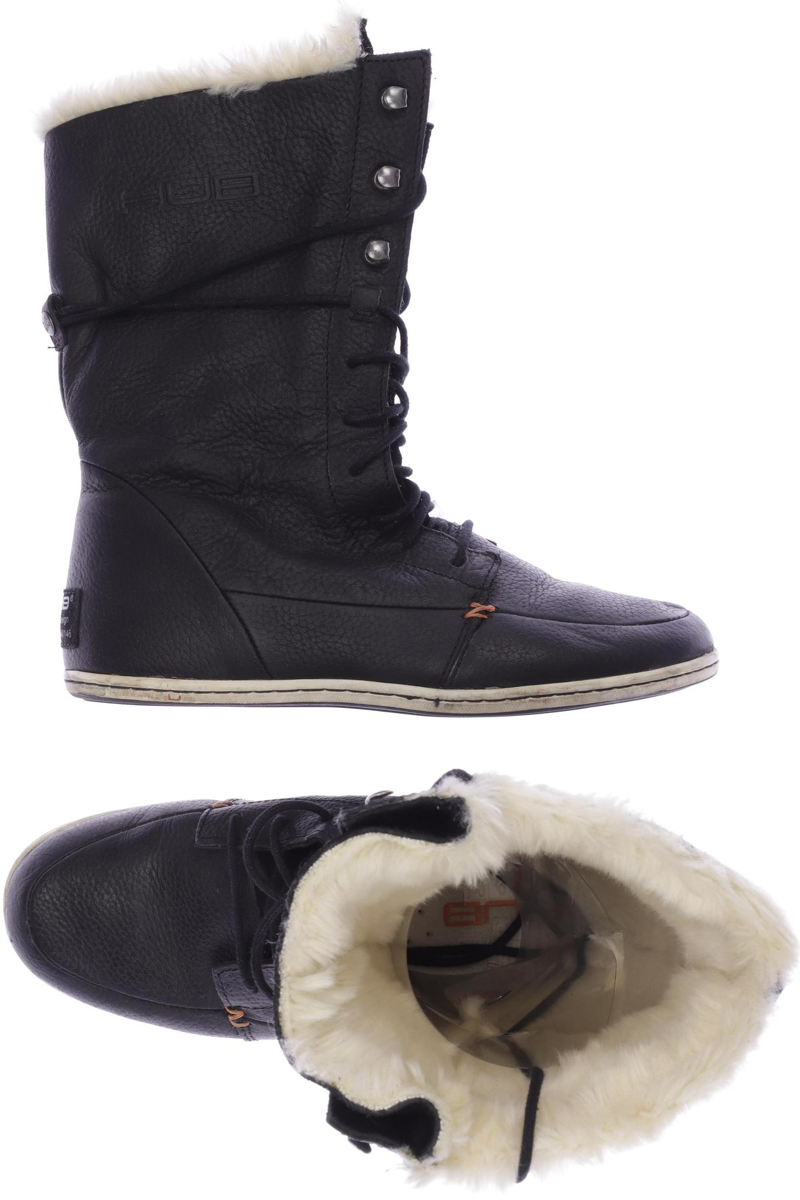 

HUB Footwear Damen Stiefel, schwarz, Gr. 39