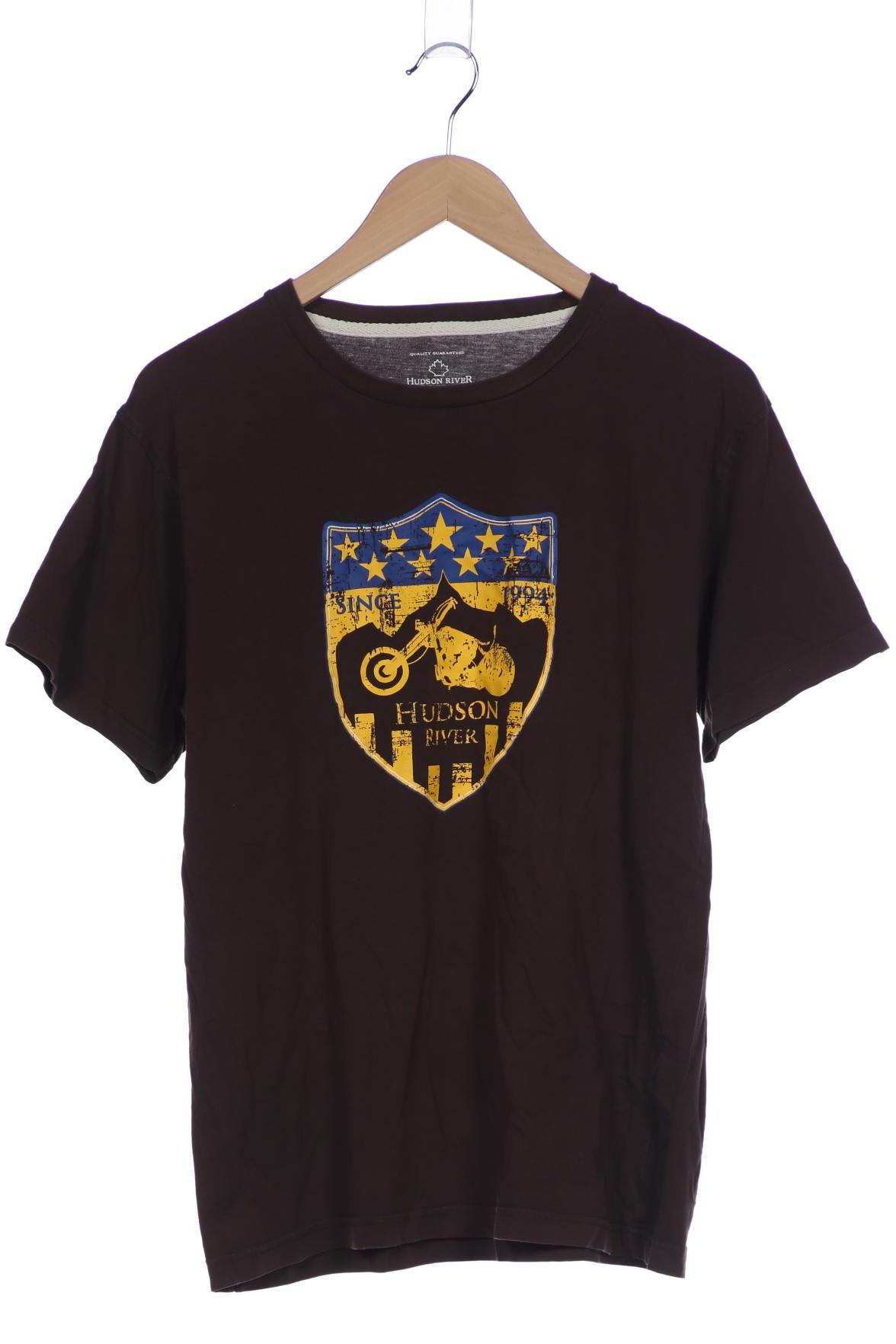 

Hudson Jeans Herren T-Shirt, braun, Gr. 52