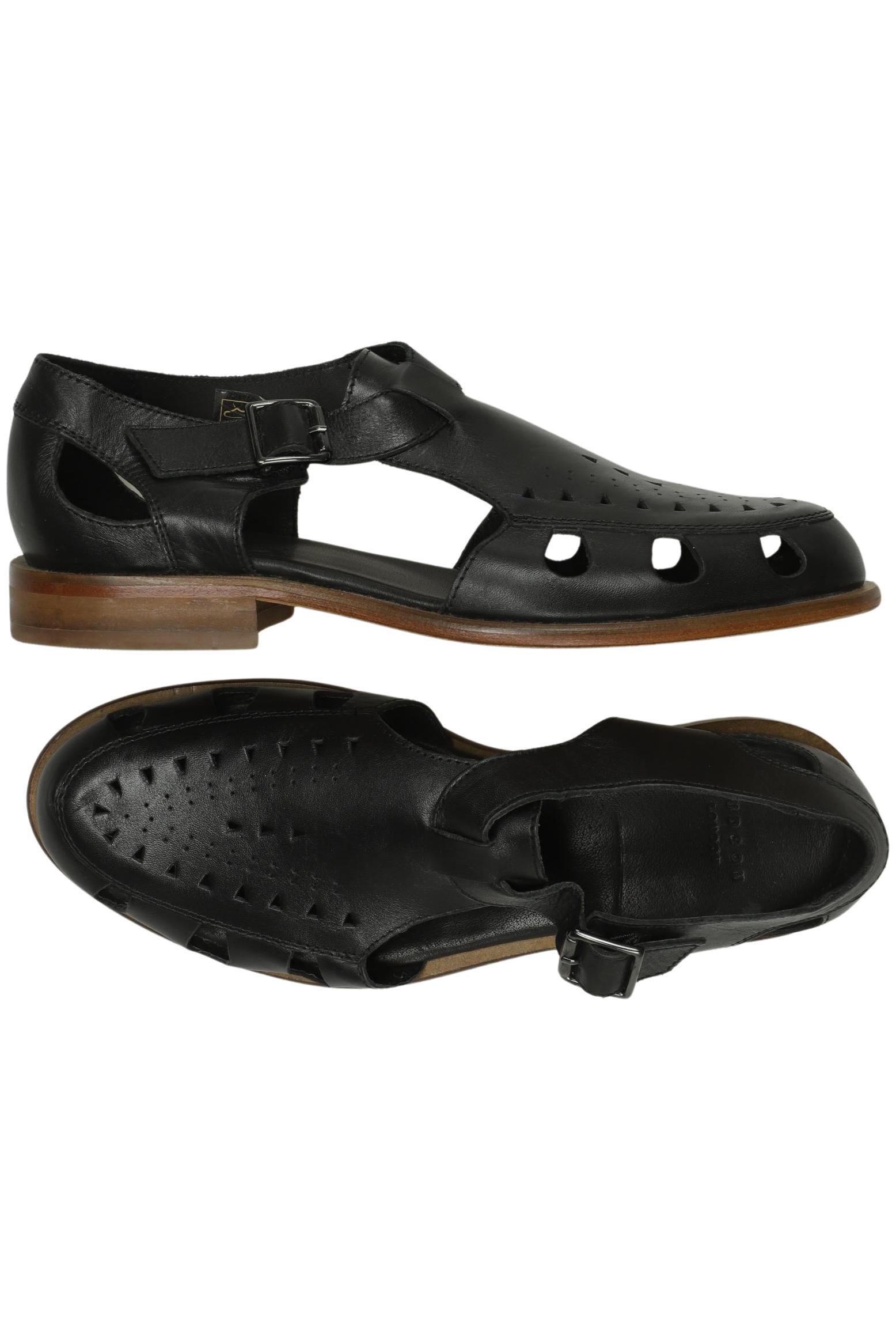 

Hudson London Damen Sandale, schwarz, Gr. 39