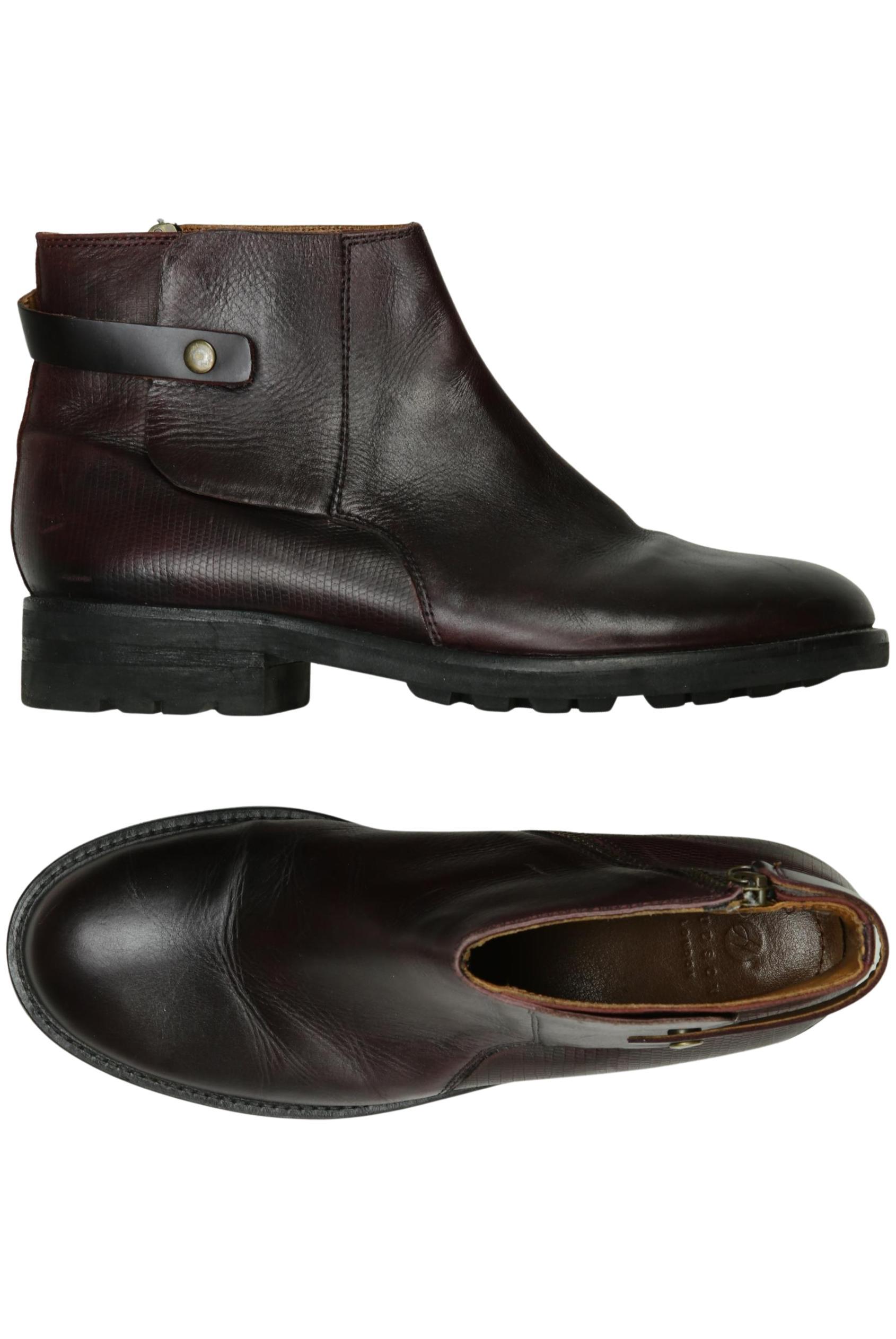 

Hudson London Damen Stiefelette, bordeaux, Gr. 39