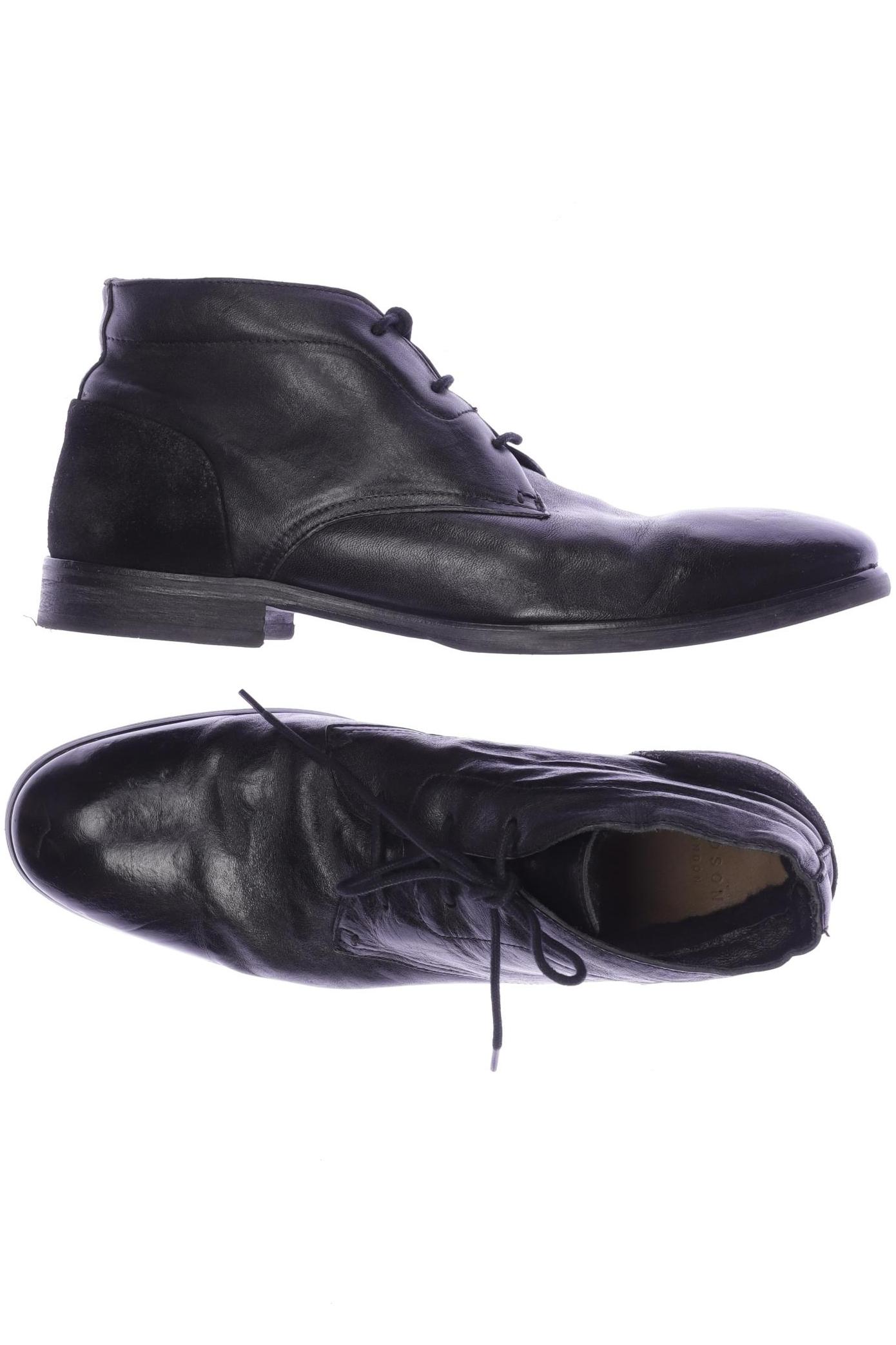 

Hudson London Herren Stiefel, schwarz, Gr. 43