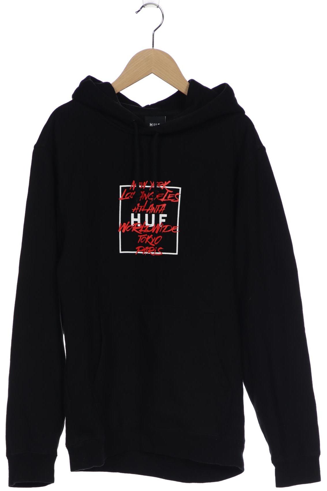 

huf Herren Kapuzenpullover, schwarz