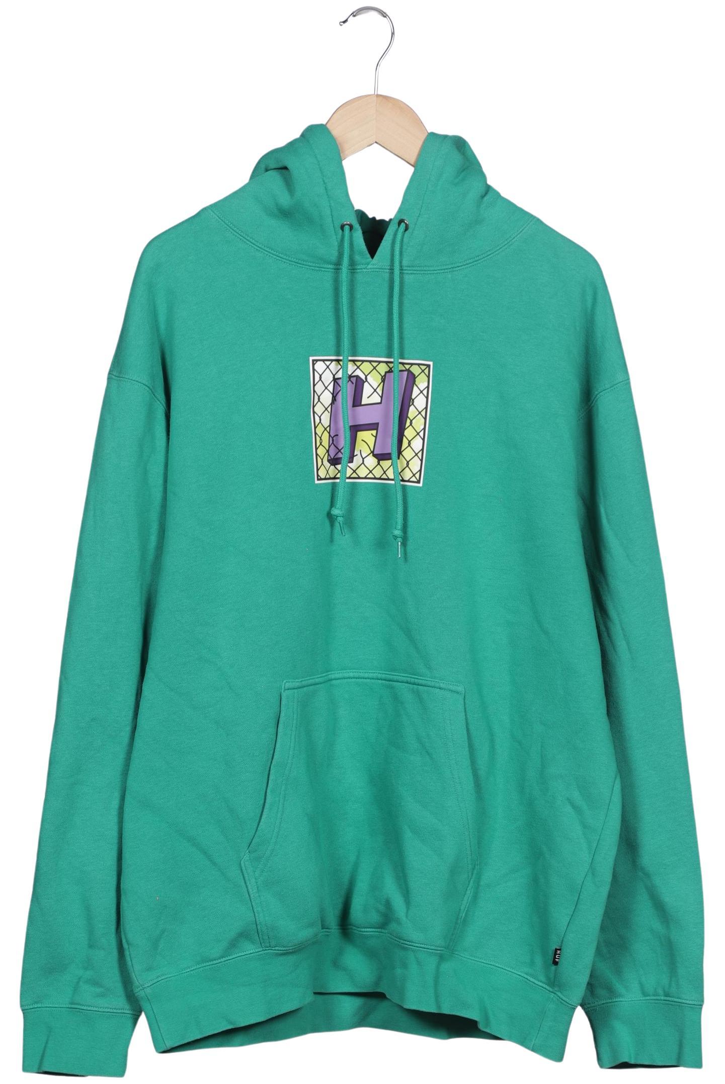 

huf Herren Kapuzenpullover, grün, Gr. 54