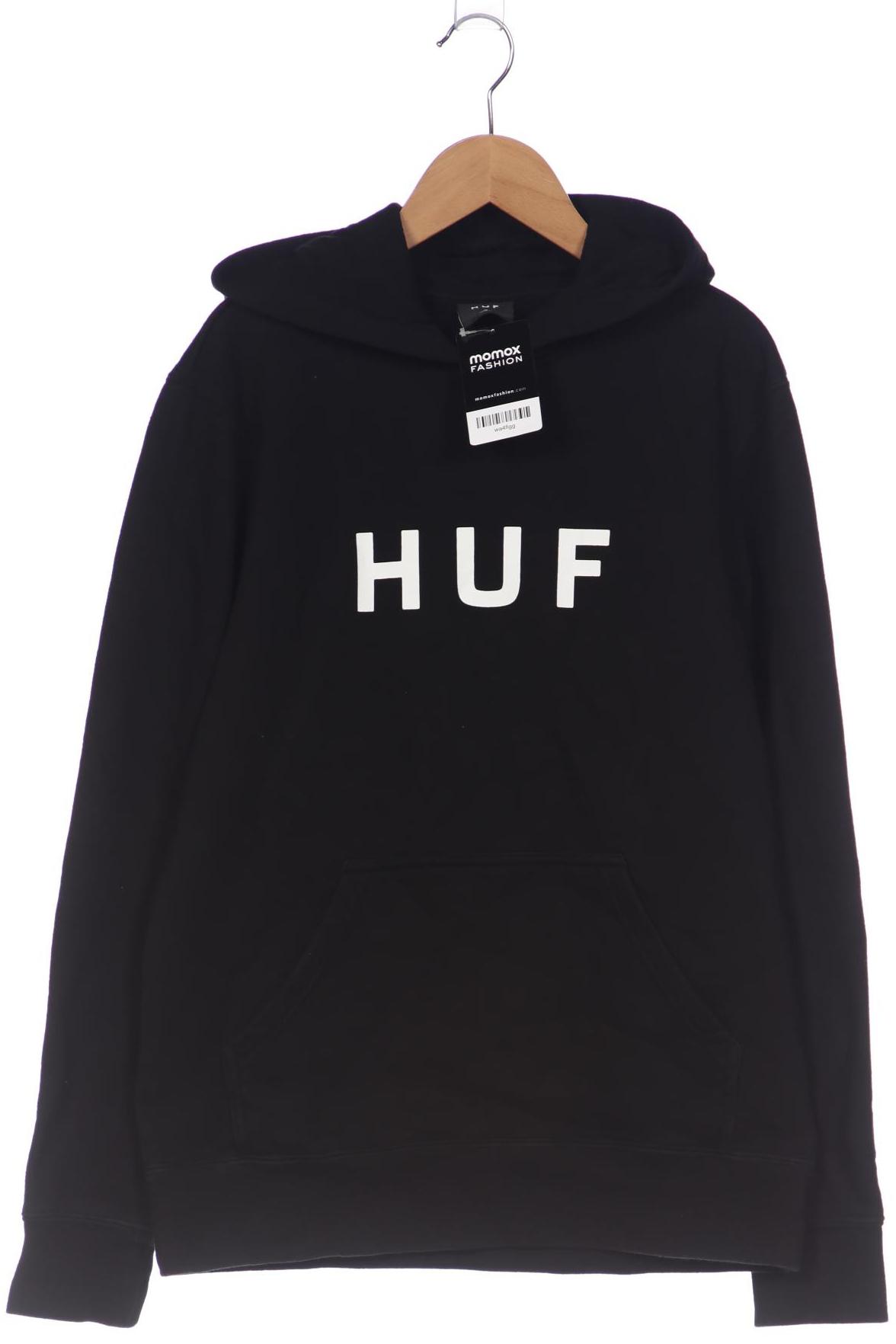 

huf Herren Kapuzenpullover, schwarz, Gr. 46