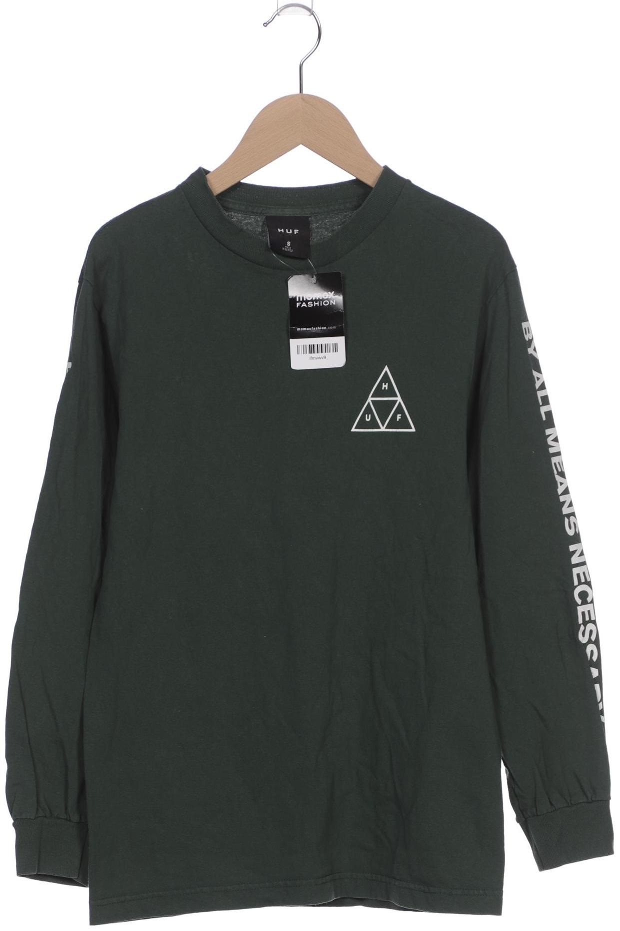 

huf Herren Langarmshirt, grün, Gr. 46