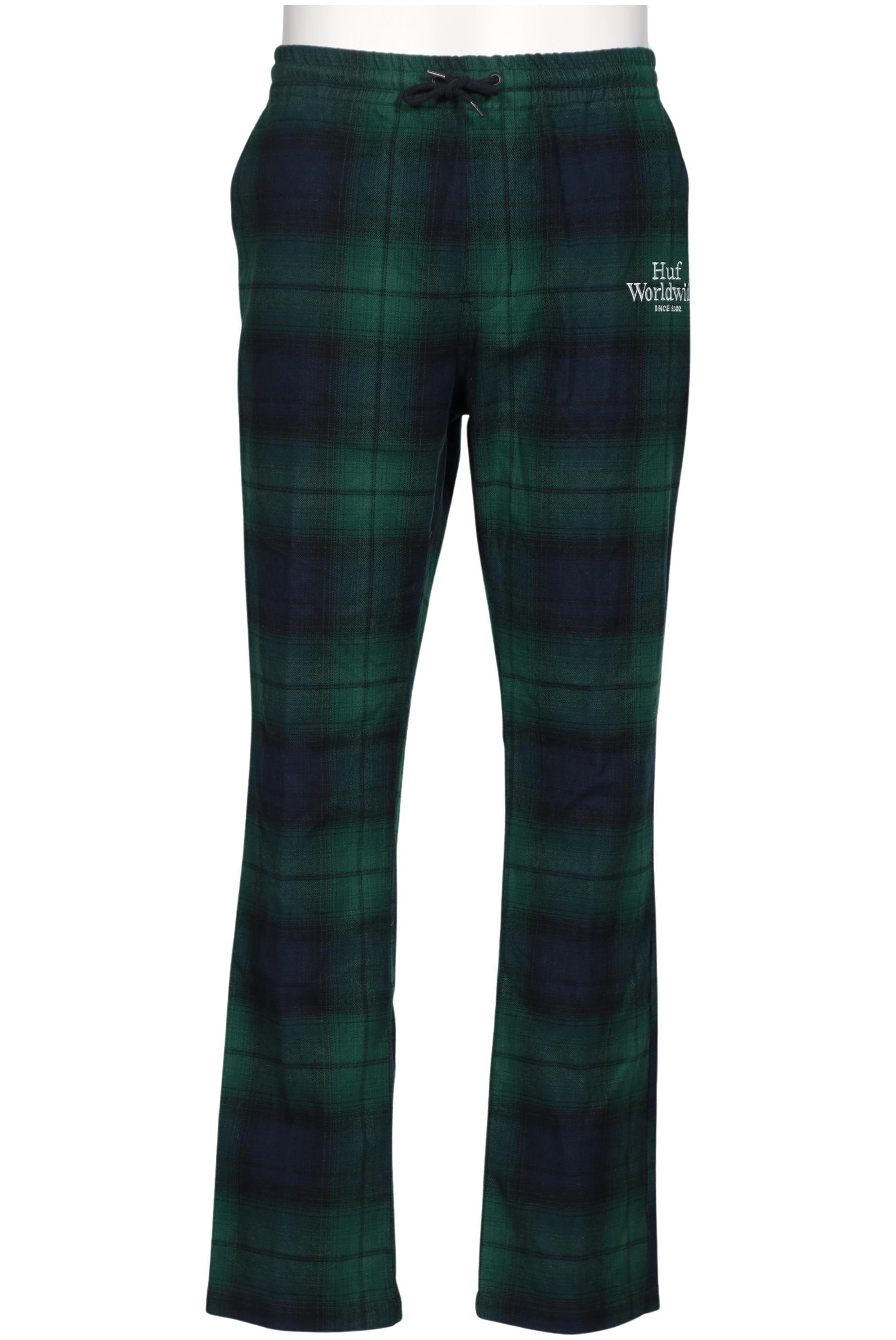 

huf Herren Stoffhose, grün, Gr. 0