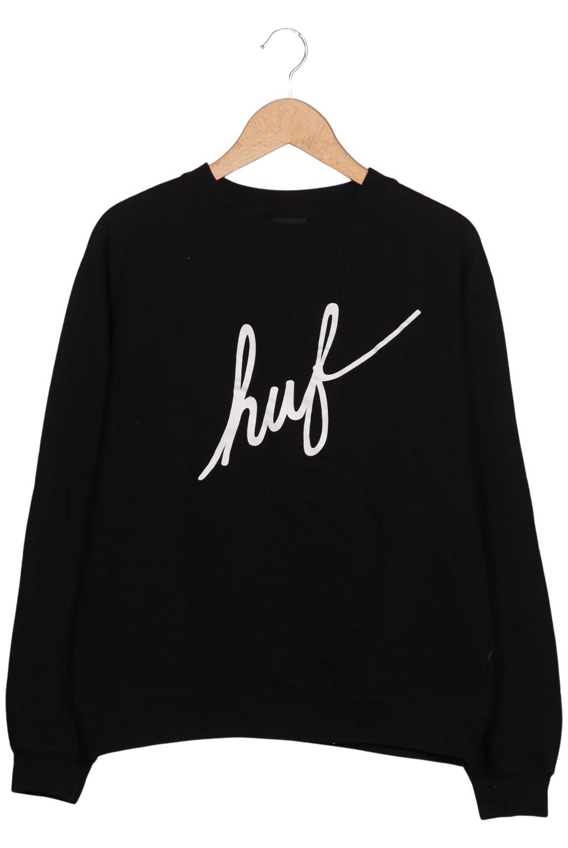 

huf Herren Sweatshirt, schwarz, Gr. 46