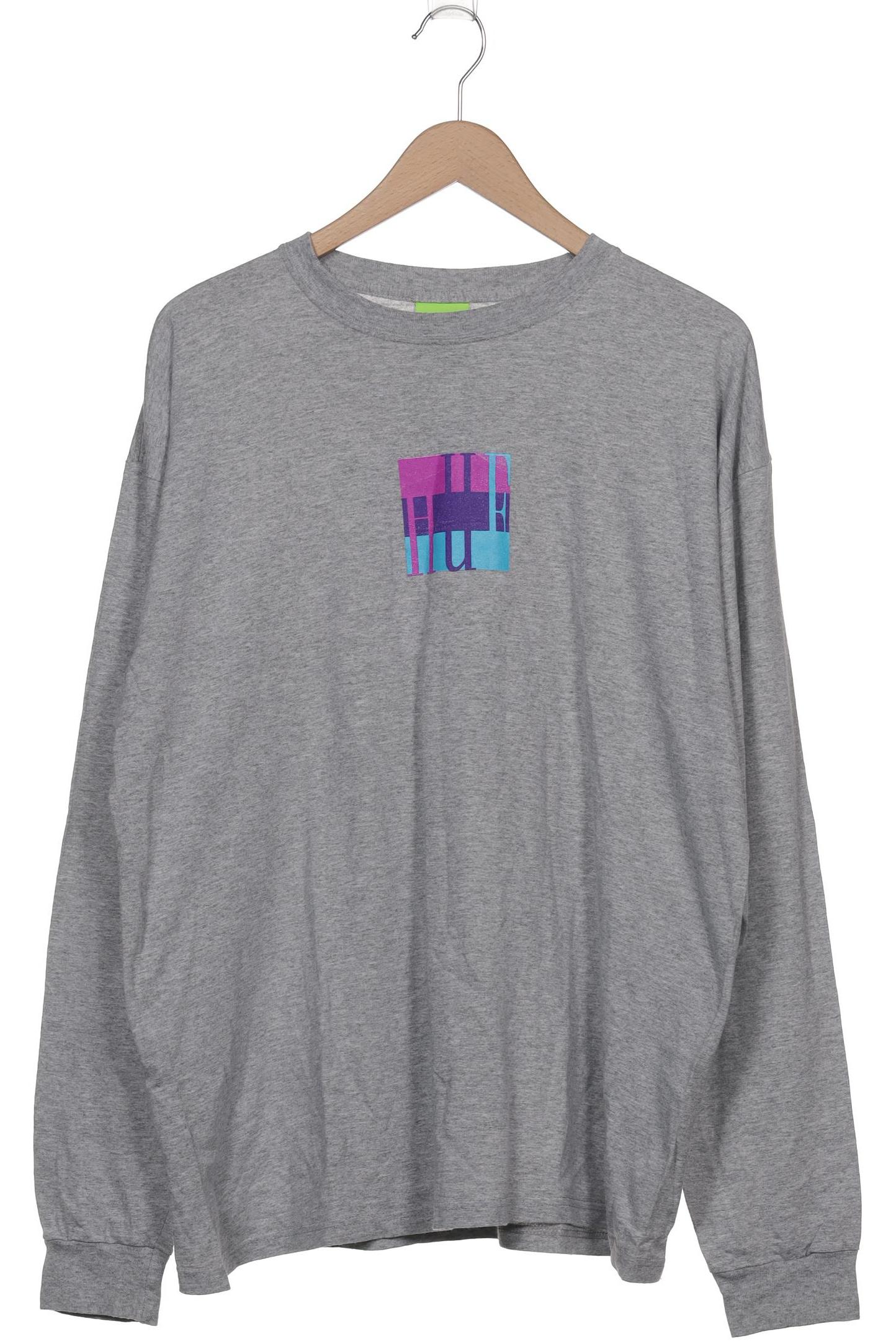 

huf Herren Sweatshirt, grau, Gr. 54