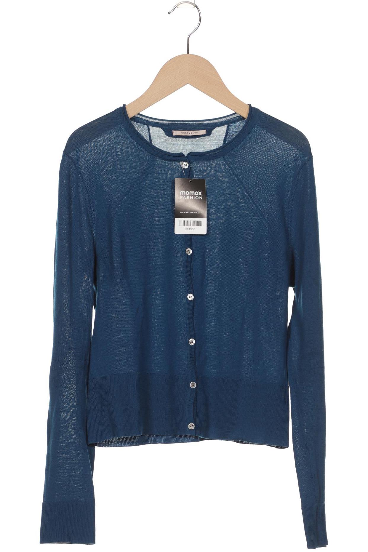

Hugenberg Damen Strickjacke, blau, Gr. 38