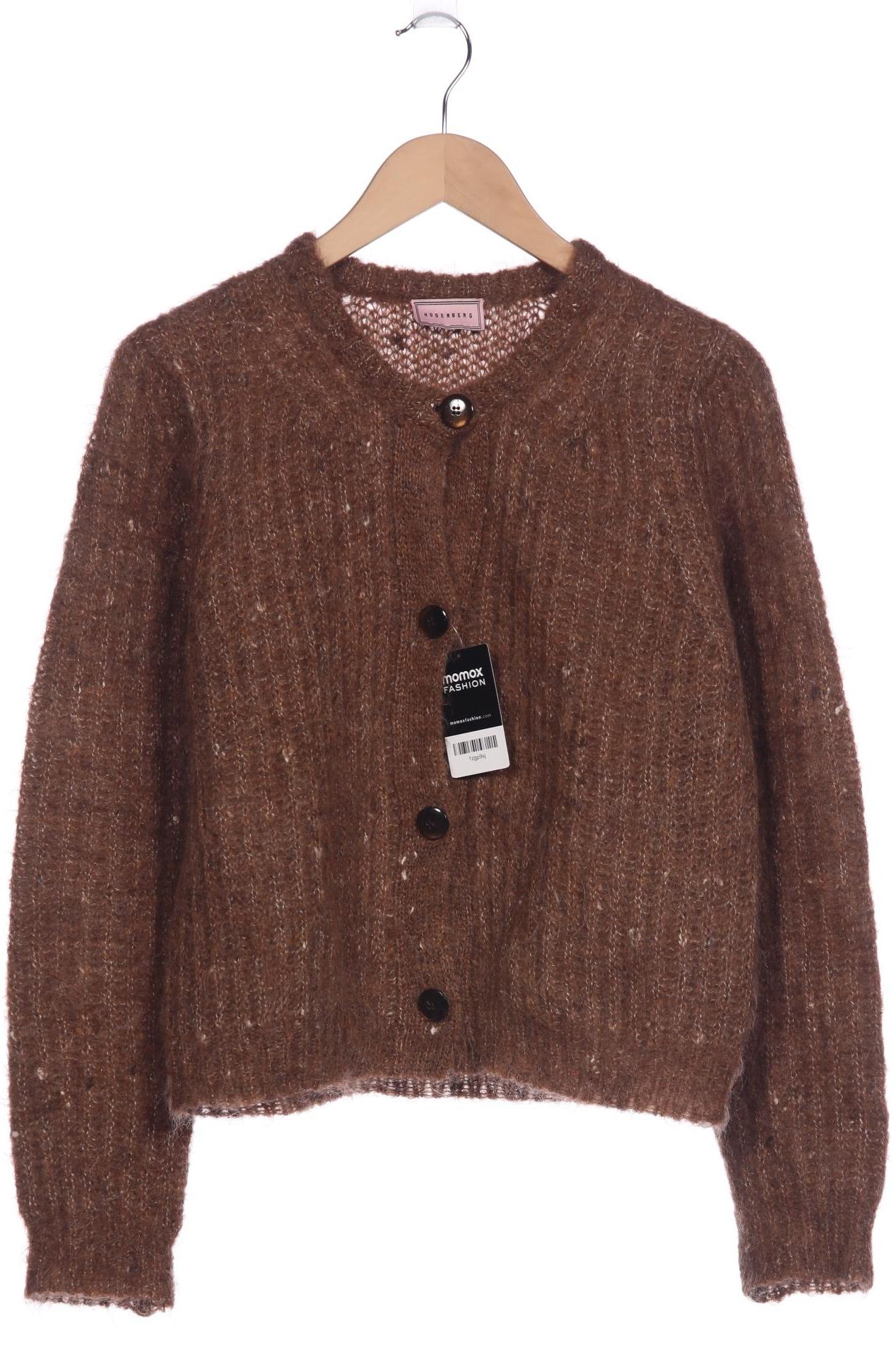 

Hugenberg Damen Strickjacke, braun, Gr. 38