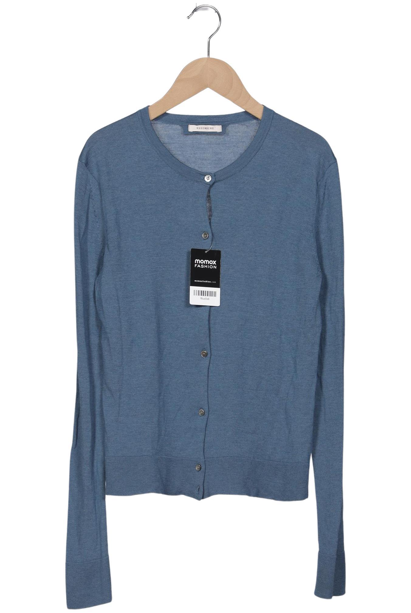 

Hugenberg Damen Strickjacke, blau, Gr. 38