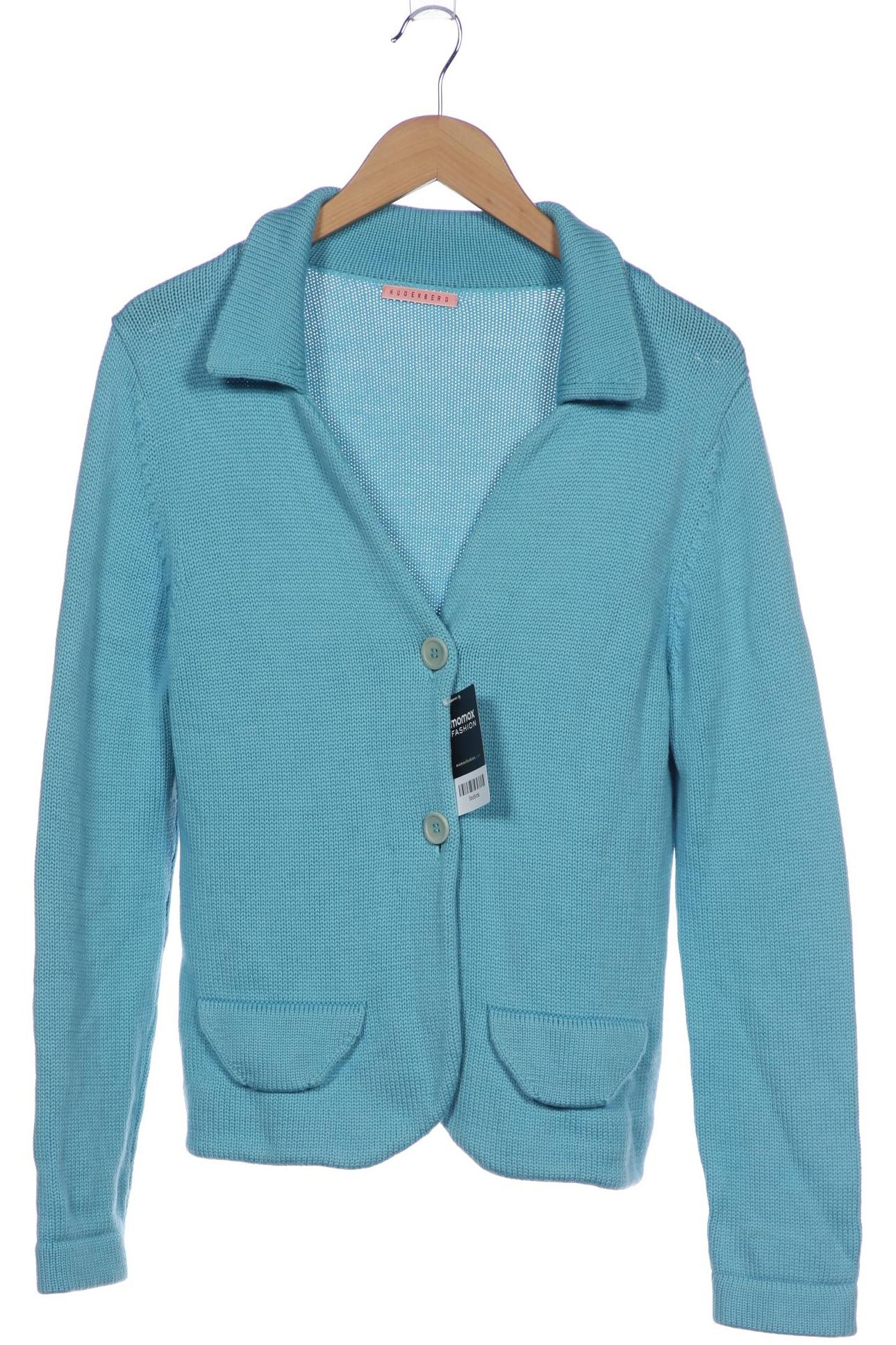 

Hugenberg Damen Strickjacke, hellblau, Gr. 42