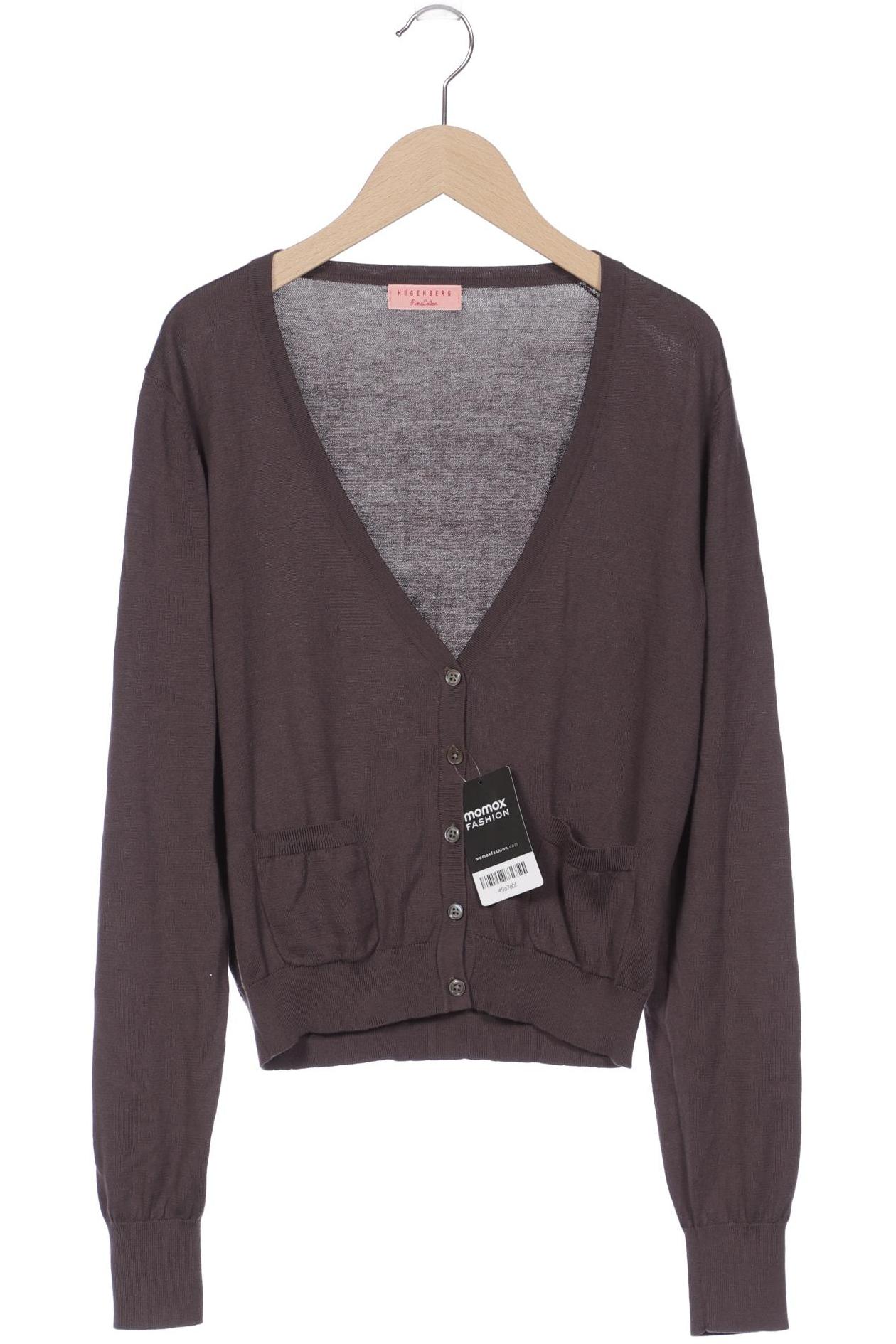 

Hugenberg Damen Strickjacke, braun, Gr. 42