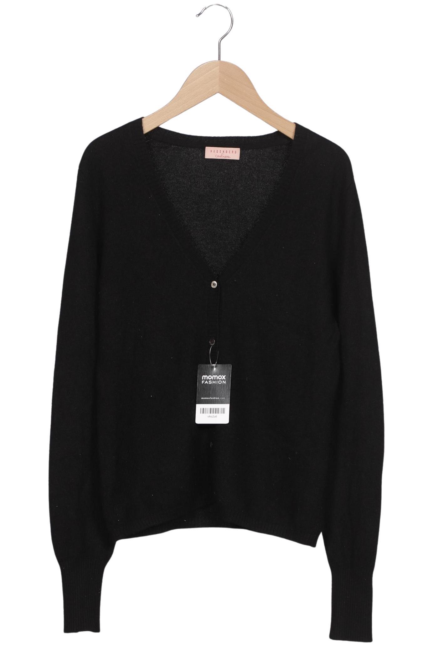 

Hugenberg Damen Strickjacke, schwarz, Gr. 38