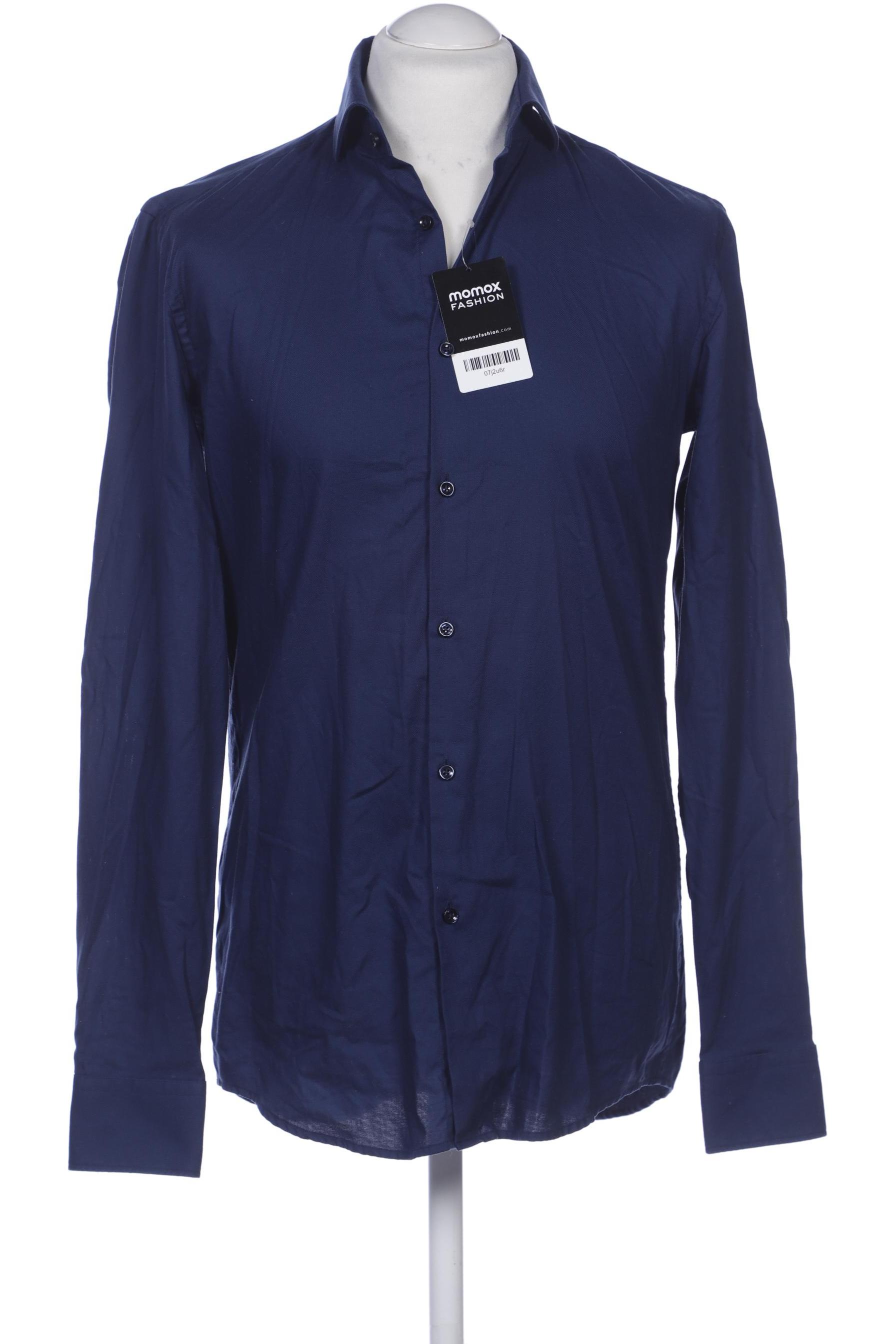 

Hugo by Hugo Boss Herren Hemd, marineblau, Gr. 48