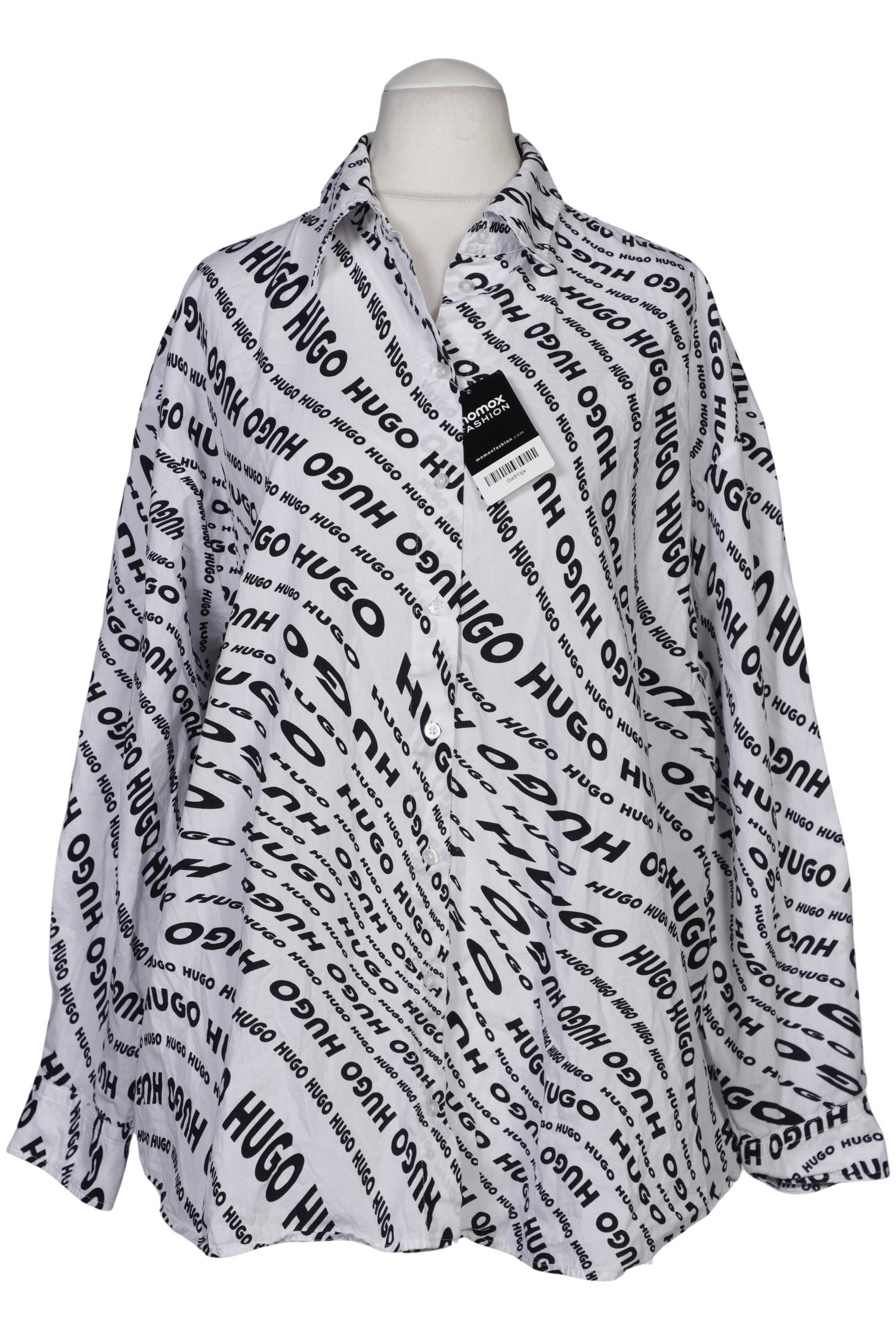 

Hugo by Hugo Boss Damen Bluse, weiß, Gr. 40