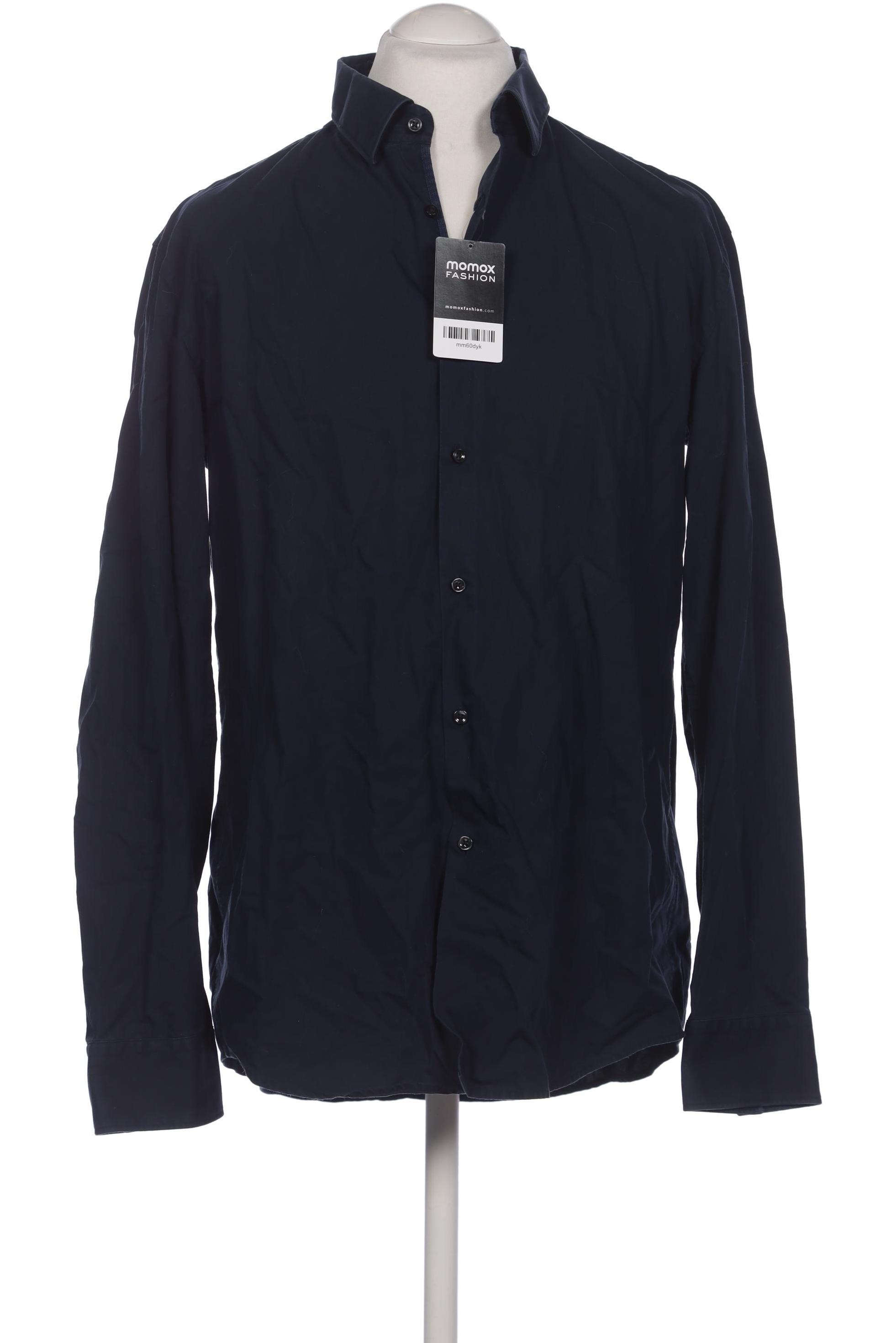 

Hugo by Hugo Boss Herren Hemd, marineblau, Gr. 54