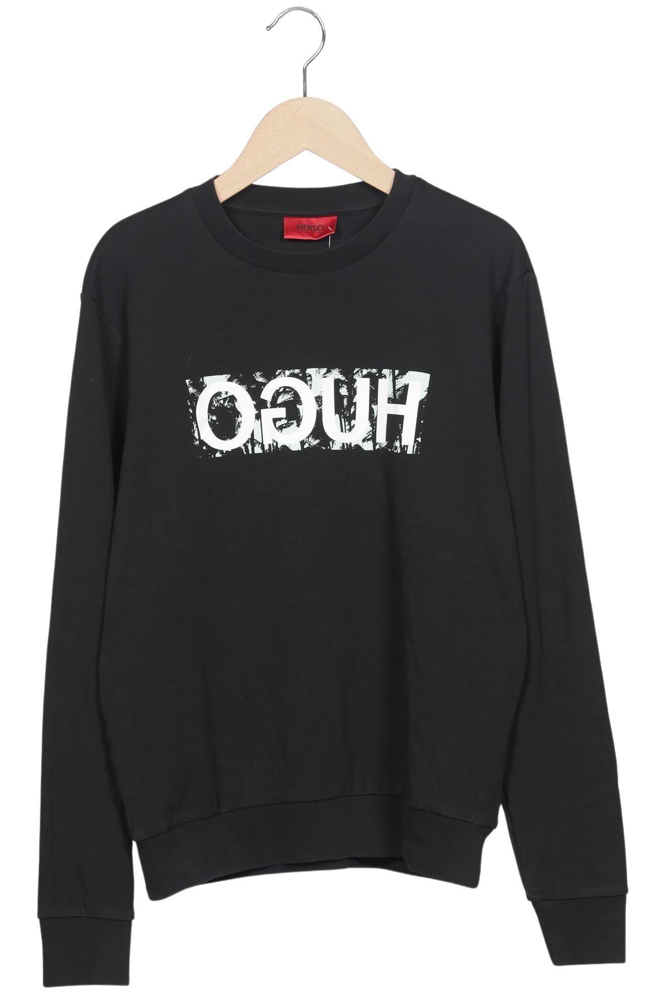 

Hugo by Hugo Boss Herren Langarmshirt, schwarz, Gr. 44