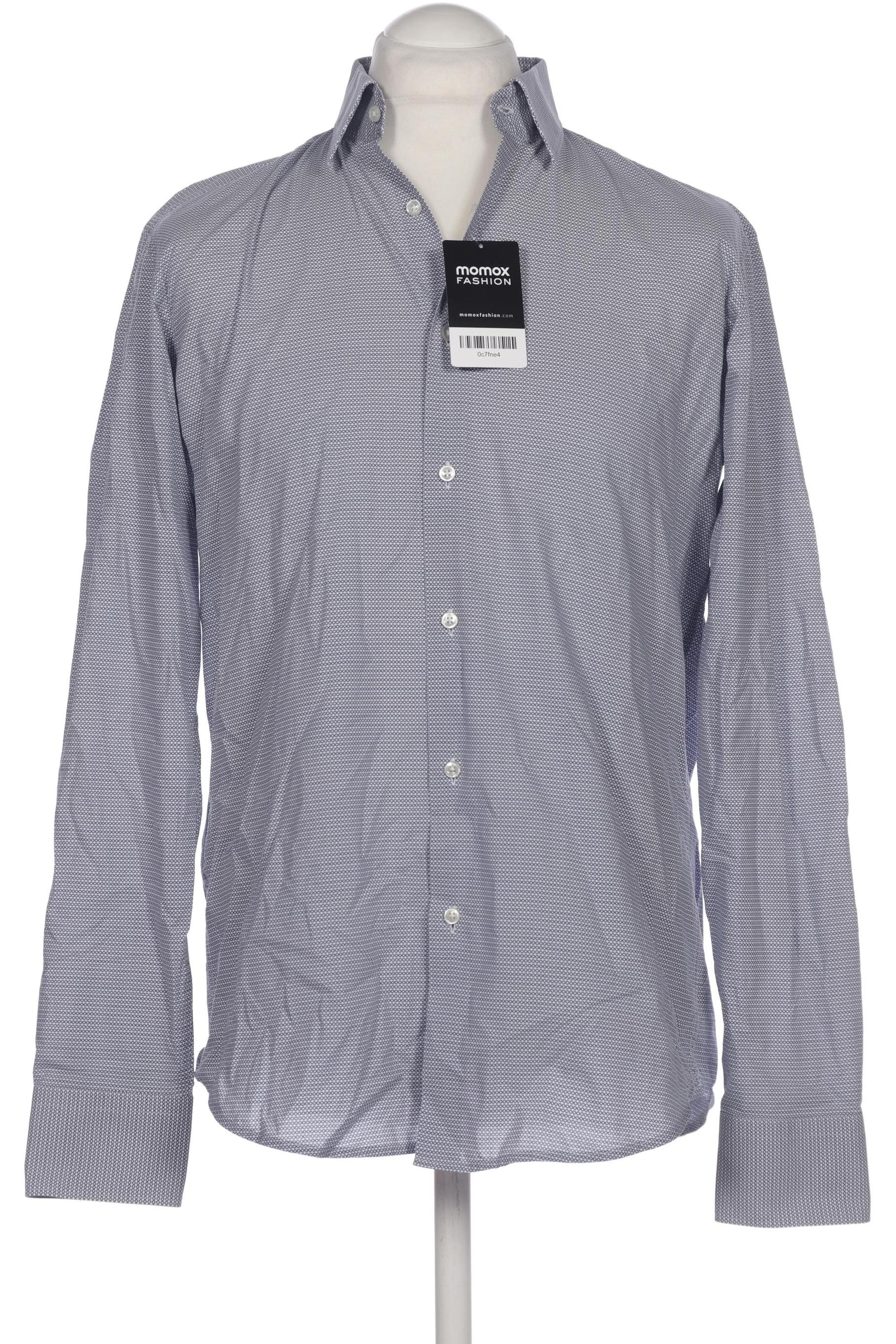 

Hugo by Hugo Boss Herren Hemd, blau, Gr. 48