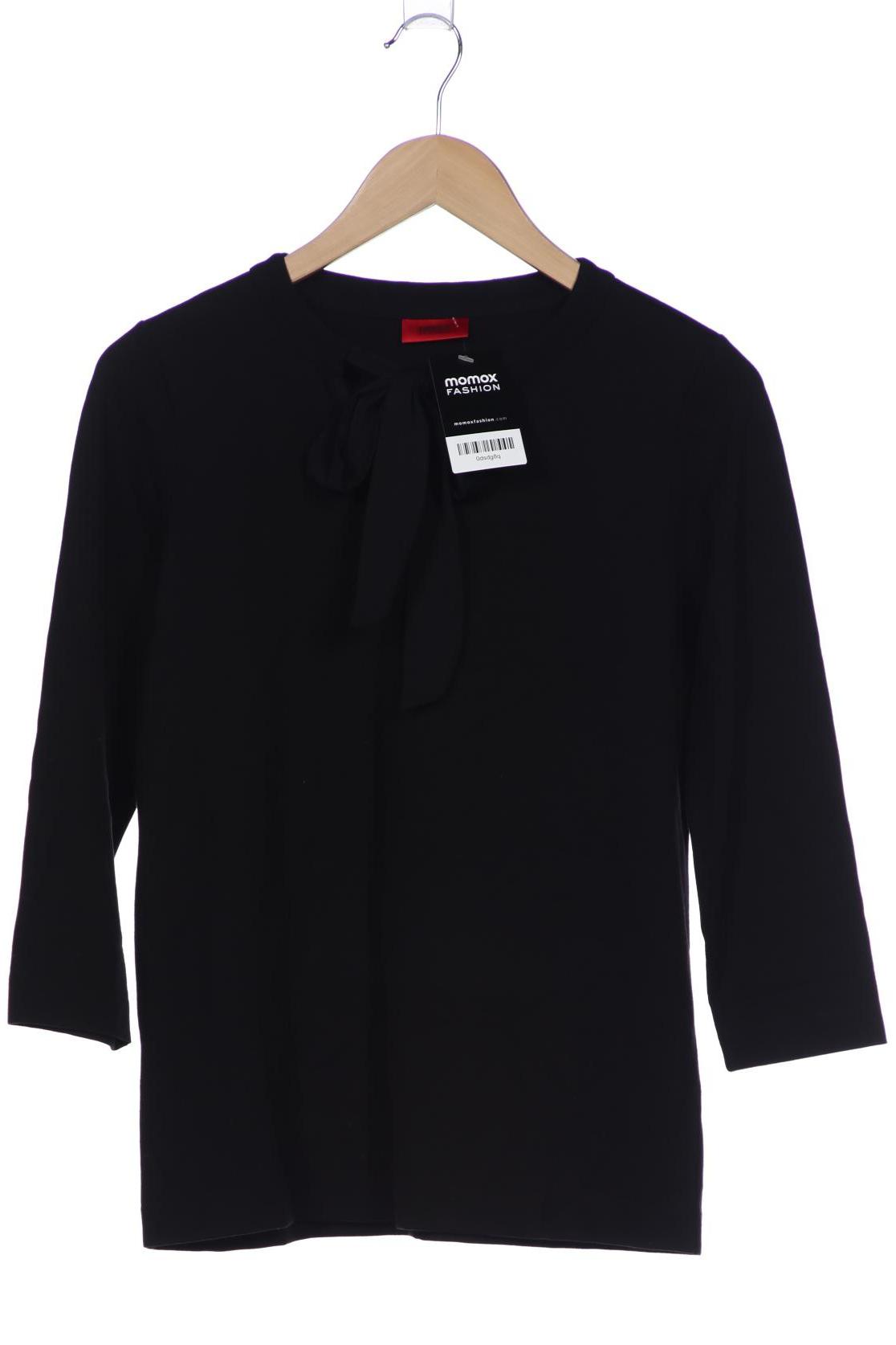 

Hugo by Hugo Boss Damen Langarmshirt, schwarz, Gr. 36