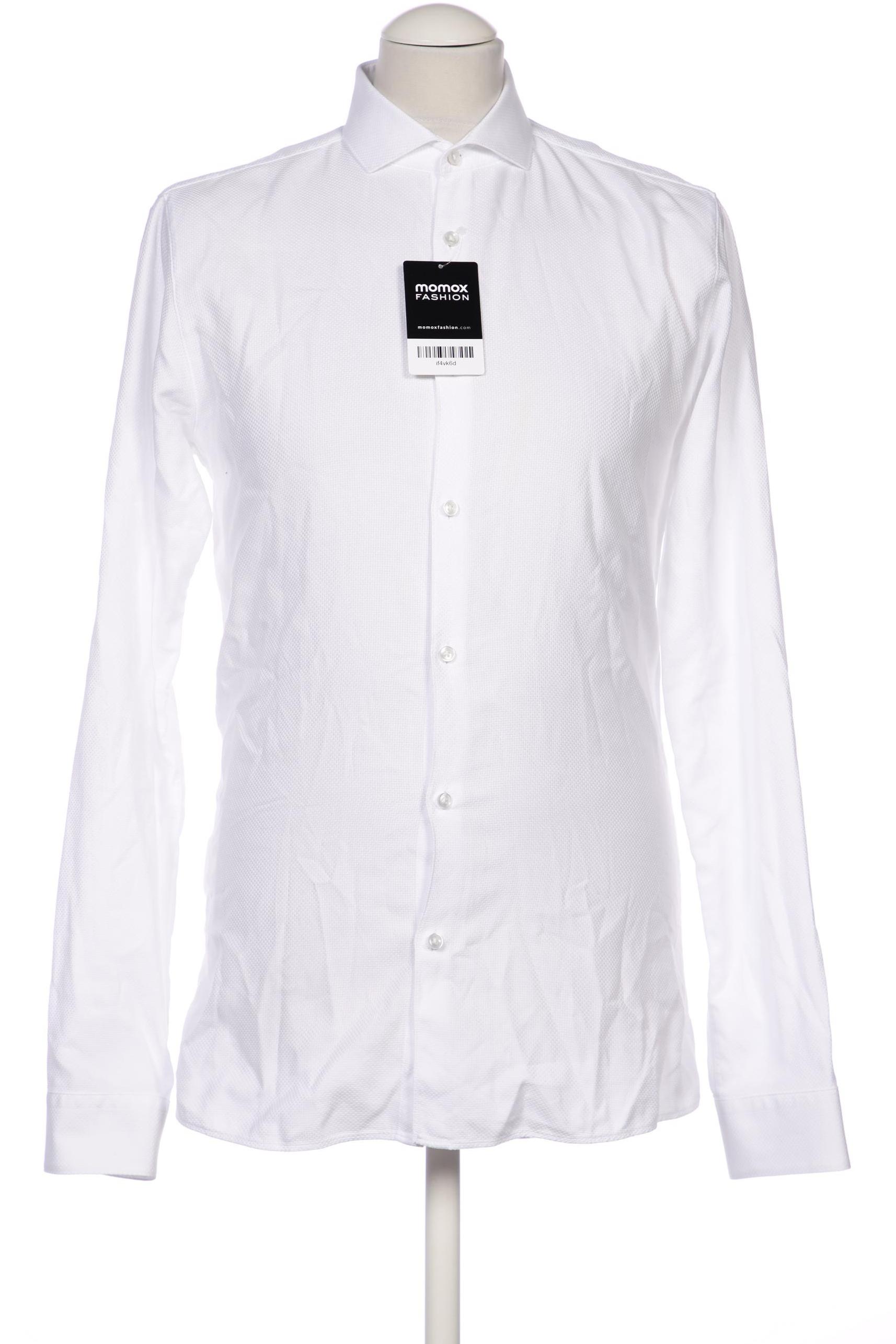 

Hugo by Hugo Boss Herren Hemd, weiß, Gr. 46