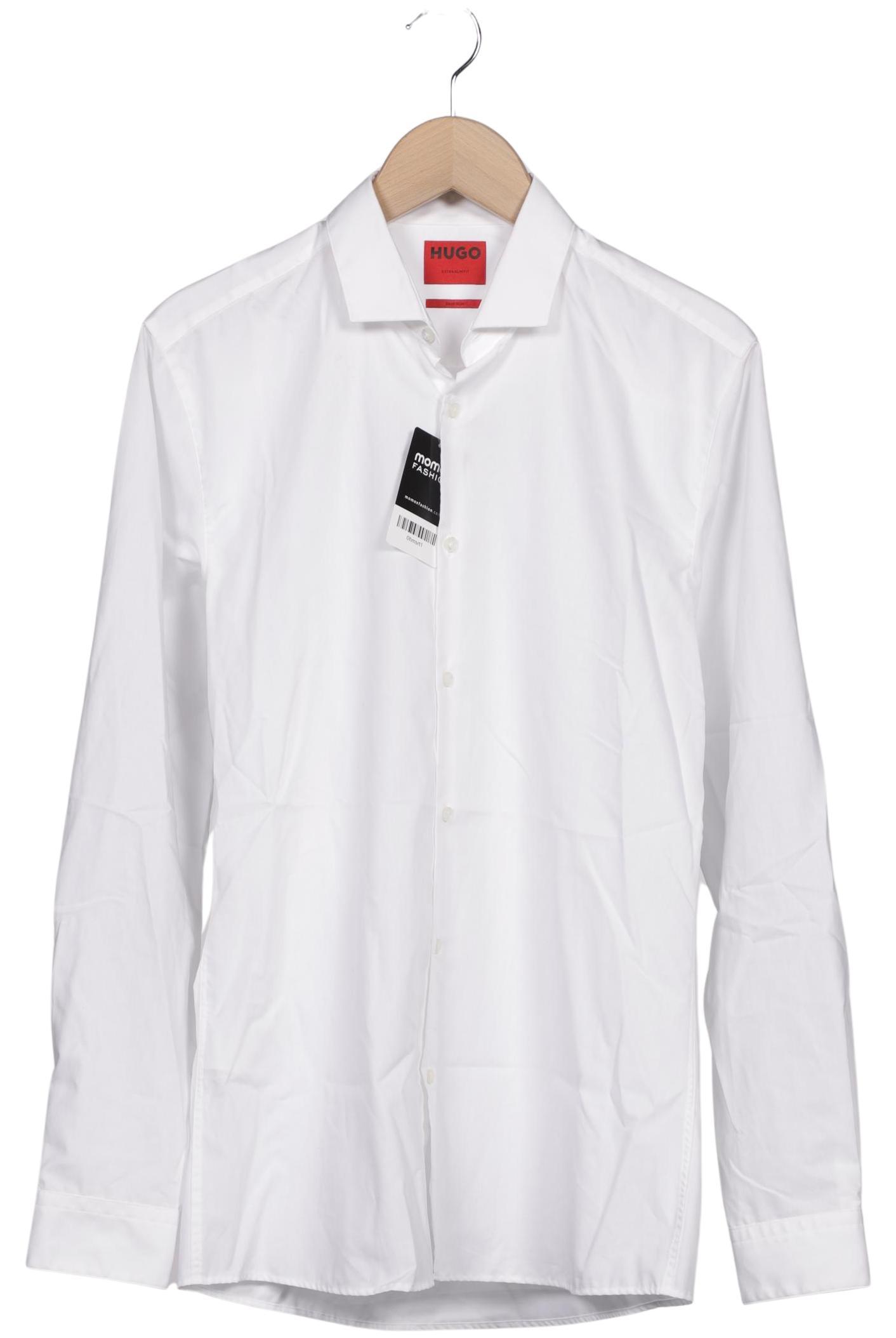 

Hugo by Hugo Boss Herren Hemd, weiß, Gr. 48