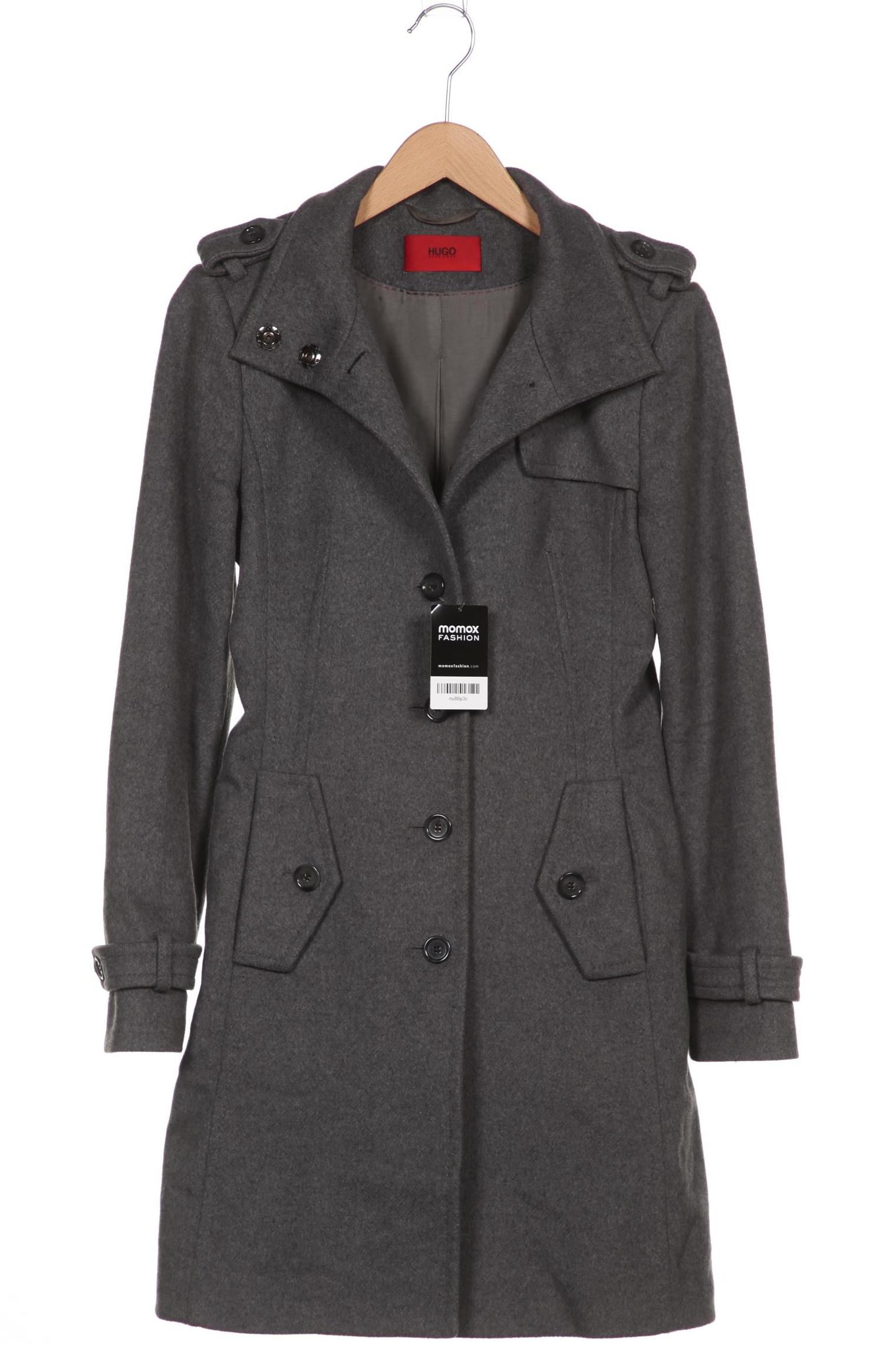 

Hugo by Hugo Boss Damen Mantel, grau, Gr. 36