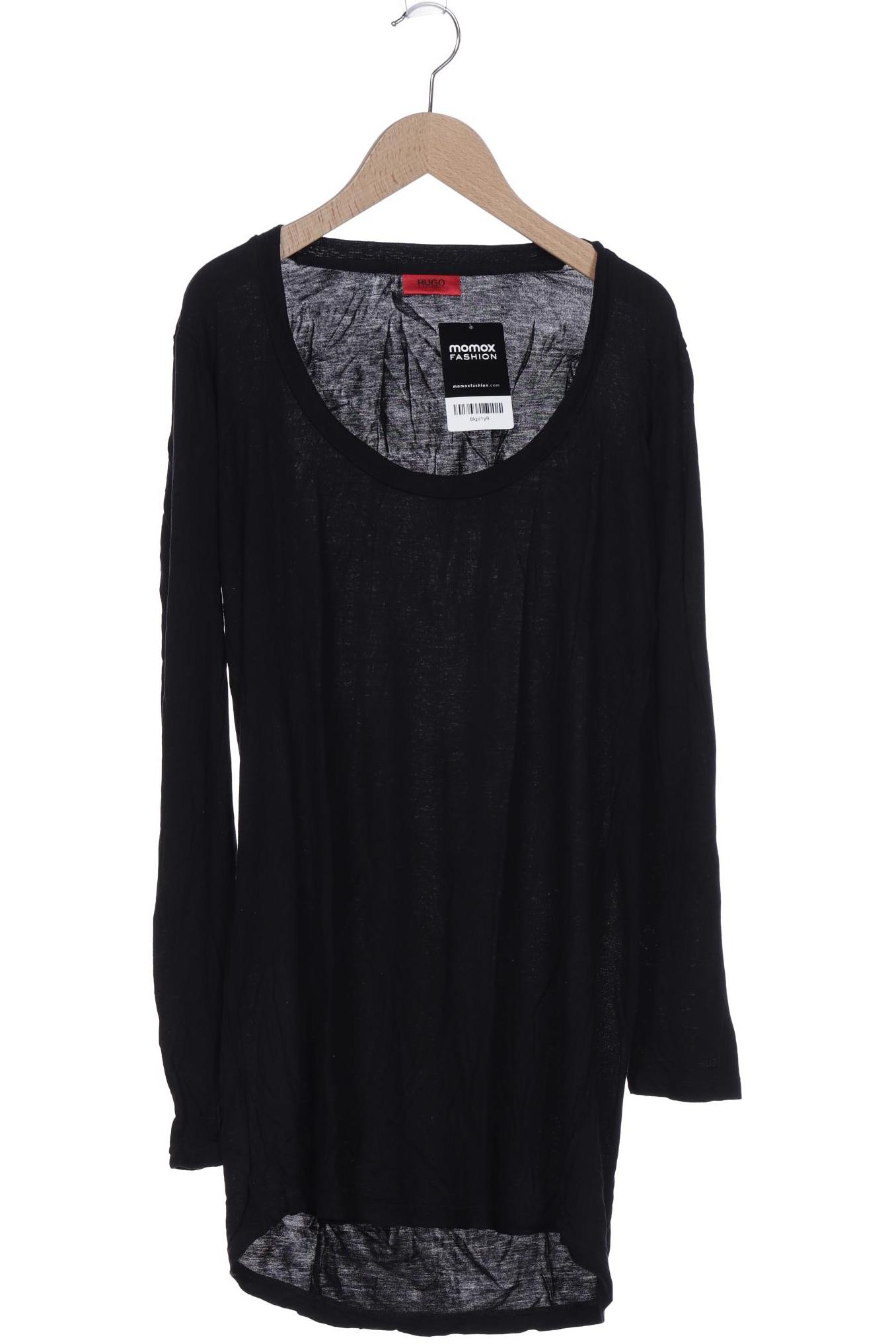 

Hugo by Hugo Boss Damen Langarmshirt, schwarz, Gr. 36