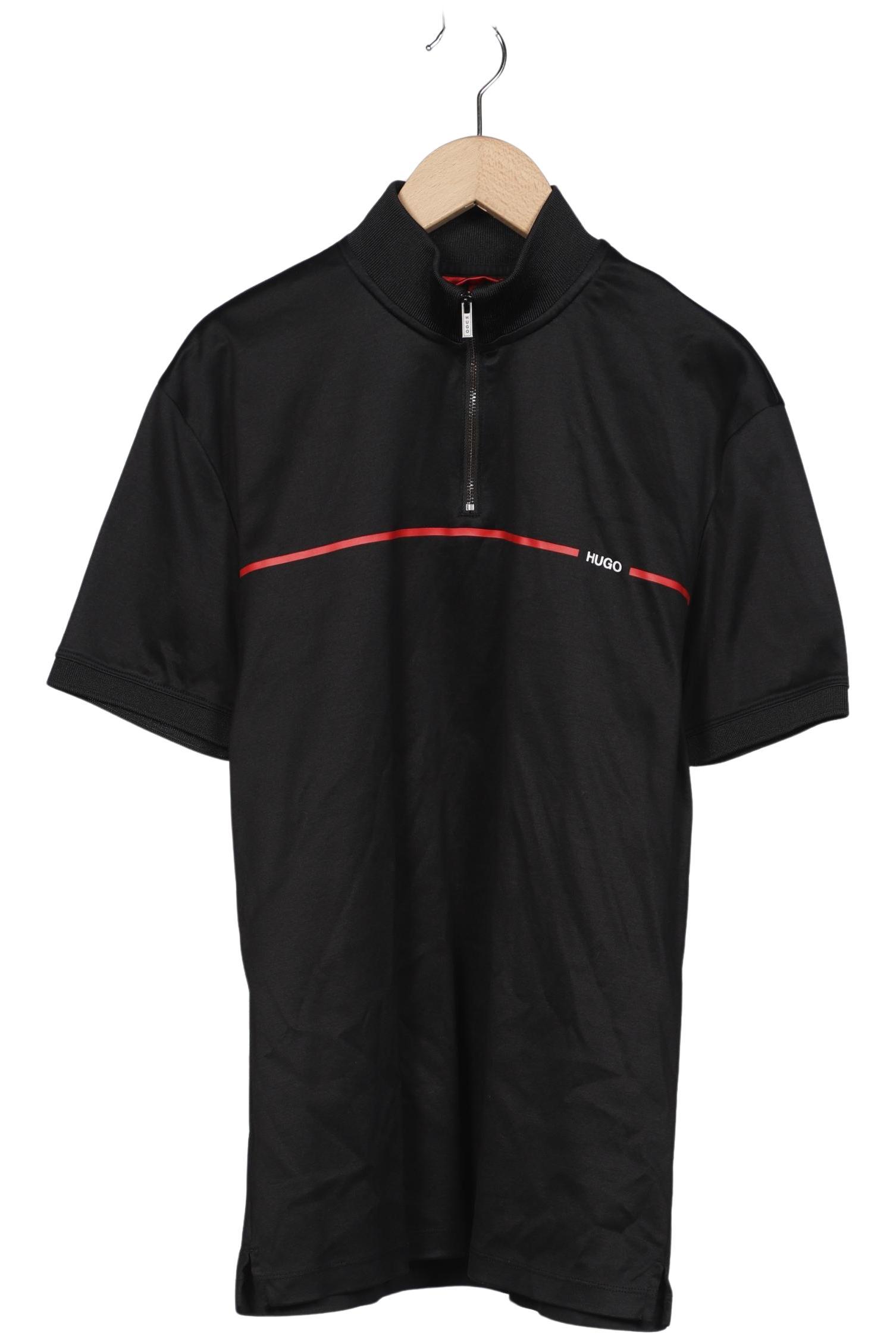 

Hugo by Hugo Boss Herren Poloshirt, schwarz, Gr. 46