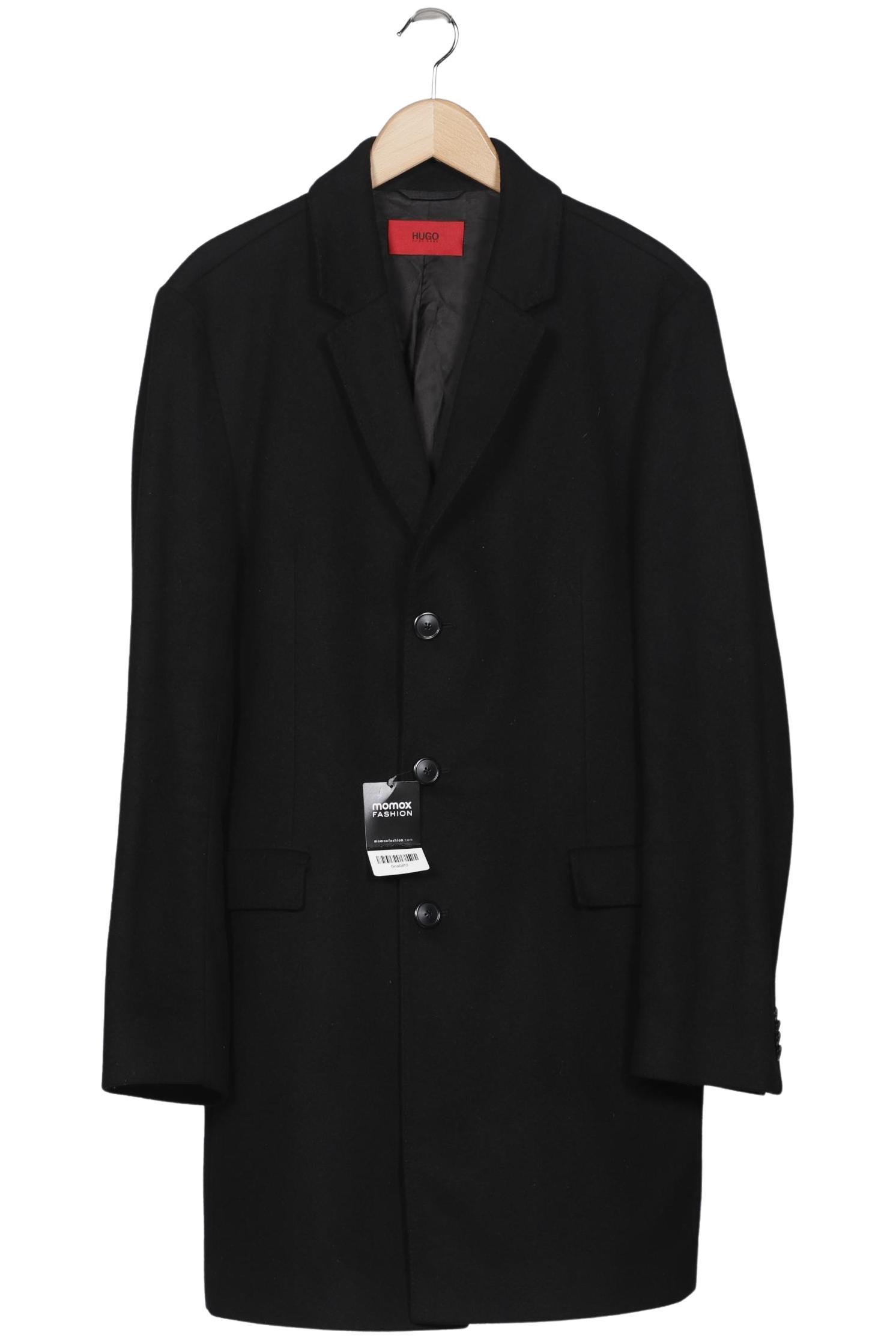 

Hugo by Hugo Boss Herren Mantel, schwarz, Gr. 52