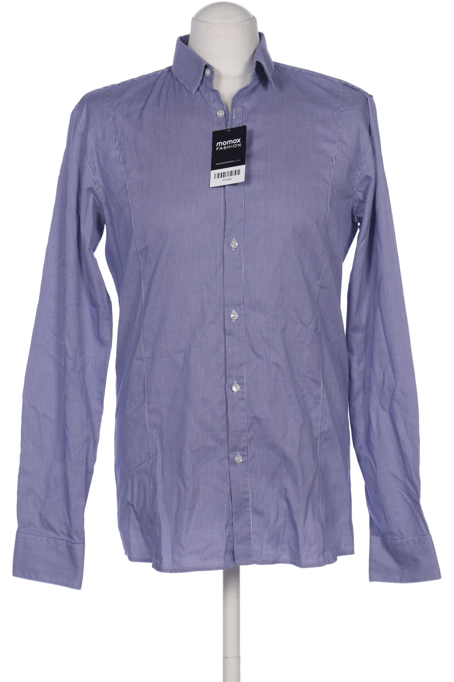

Hugo by Hugo Boss Herren Hemd, blau, Gr. 48