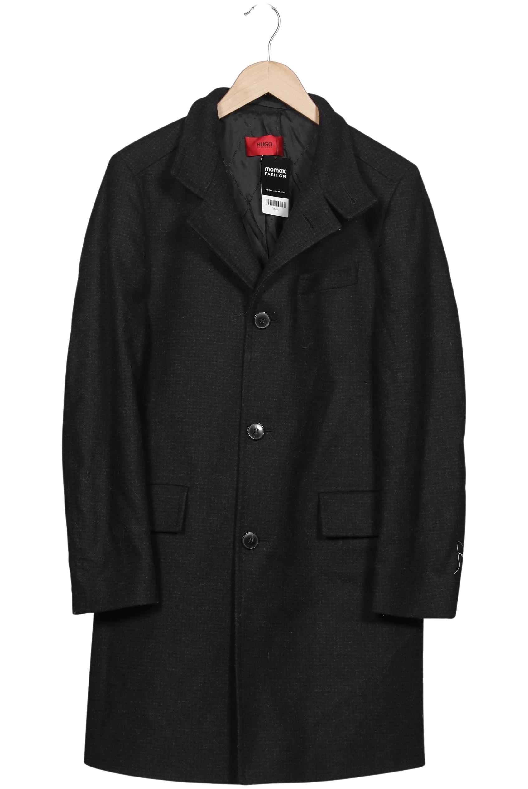 

Hugo by Hugo Boss Herren Mantel, schwarz, Gr. 46