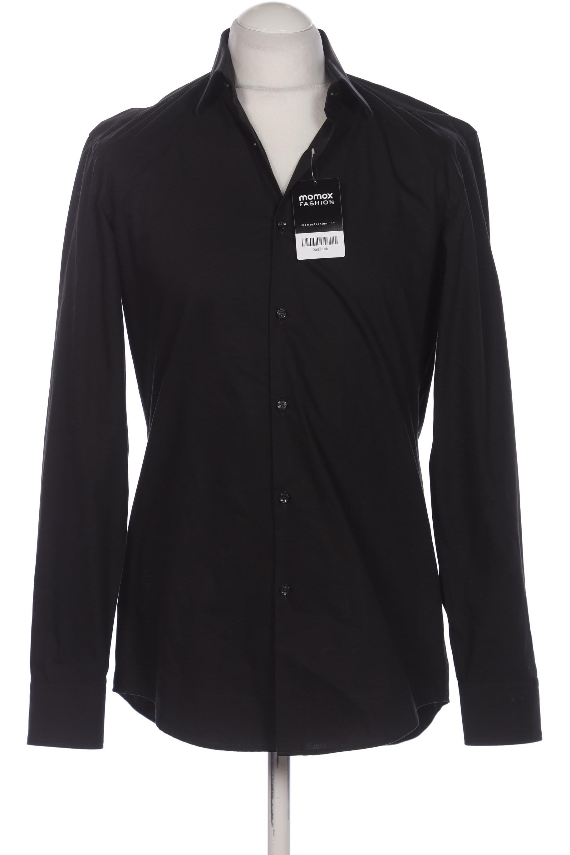 

Hugo by Hugo Boss Herren Hemd, schwarz, Gr. 48