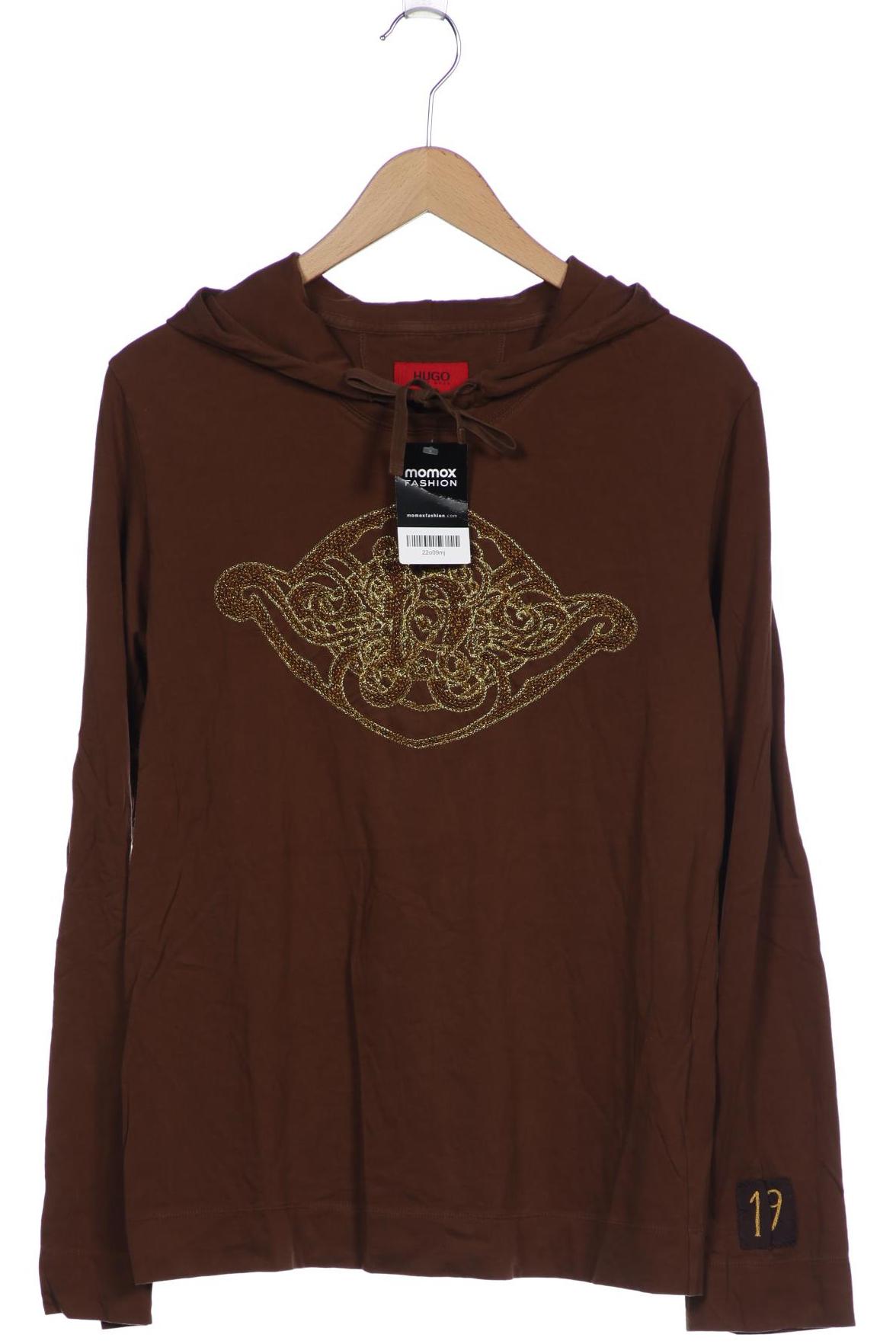 

Hugo by Hugo Boss Damen Langarmshirt, braun, Gr. 42