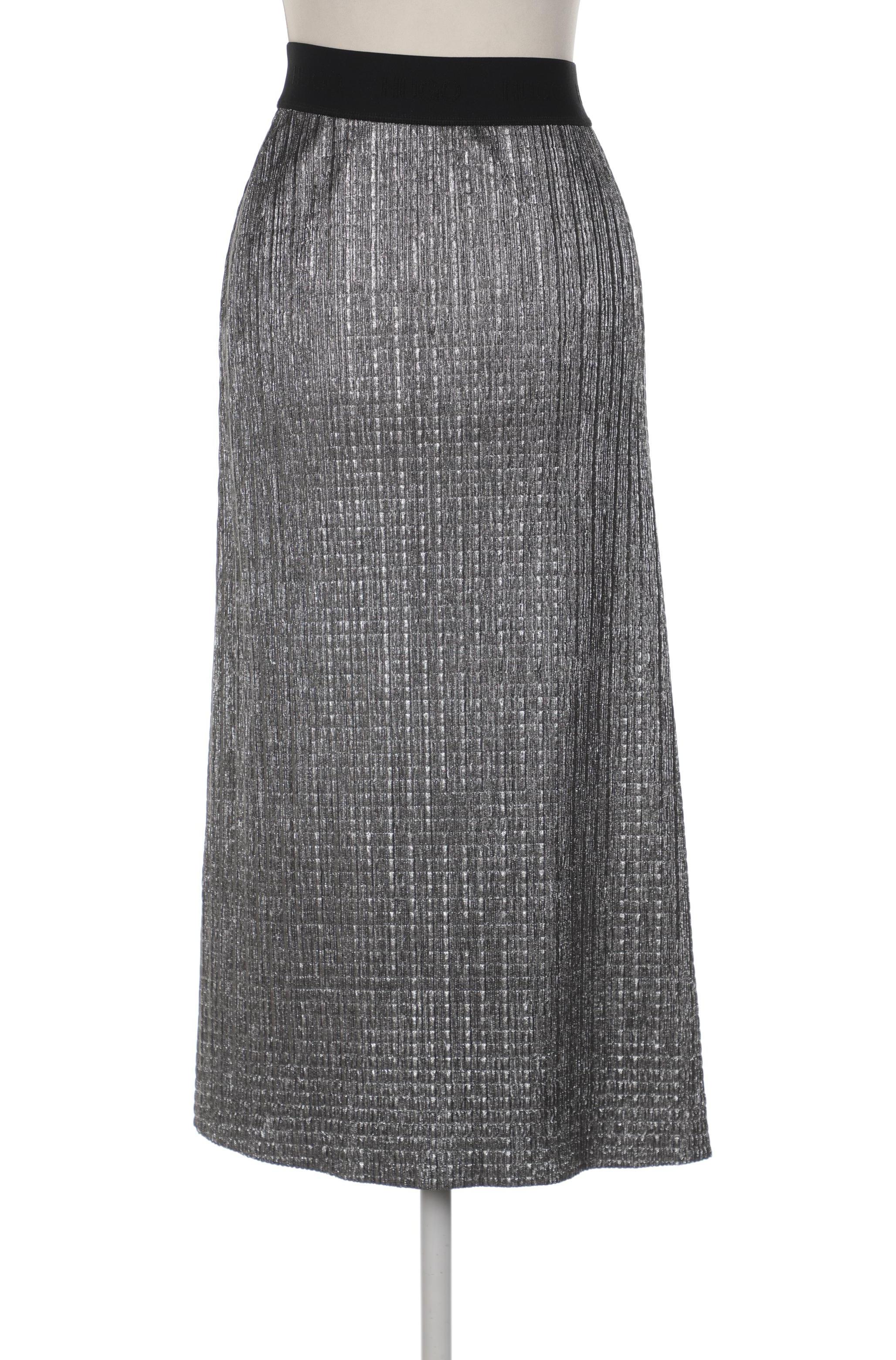 

Hugo by Hugo Boss Damen Rock, silber, Gr. 38